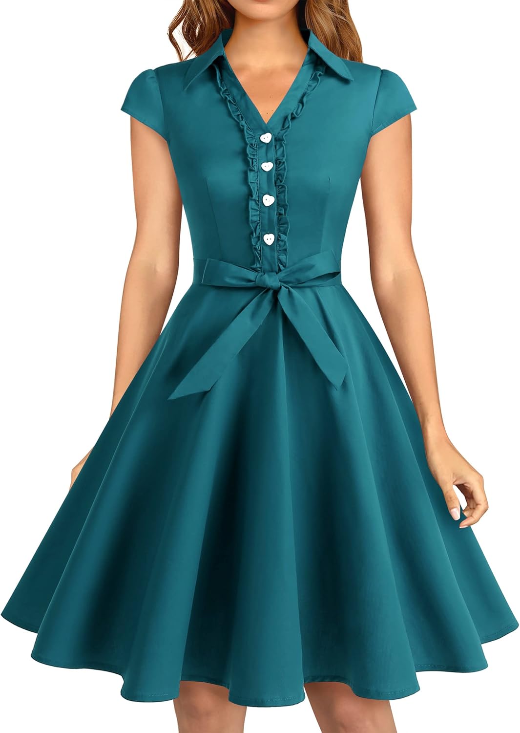 Wedtrend Women's 1950s Retro Rockabilly Dress for Every Occasion
