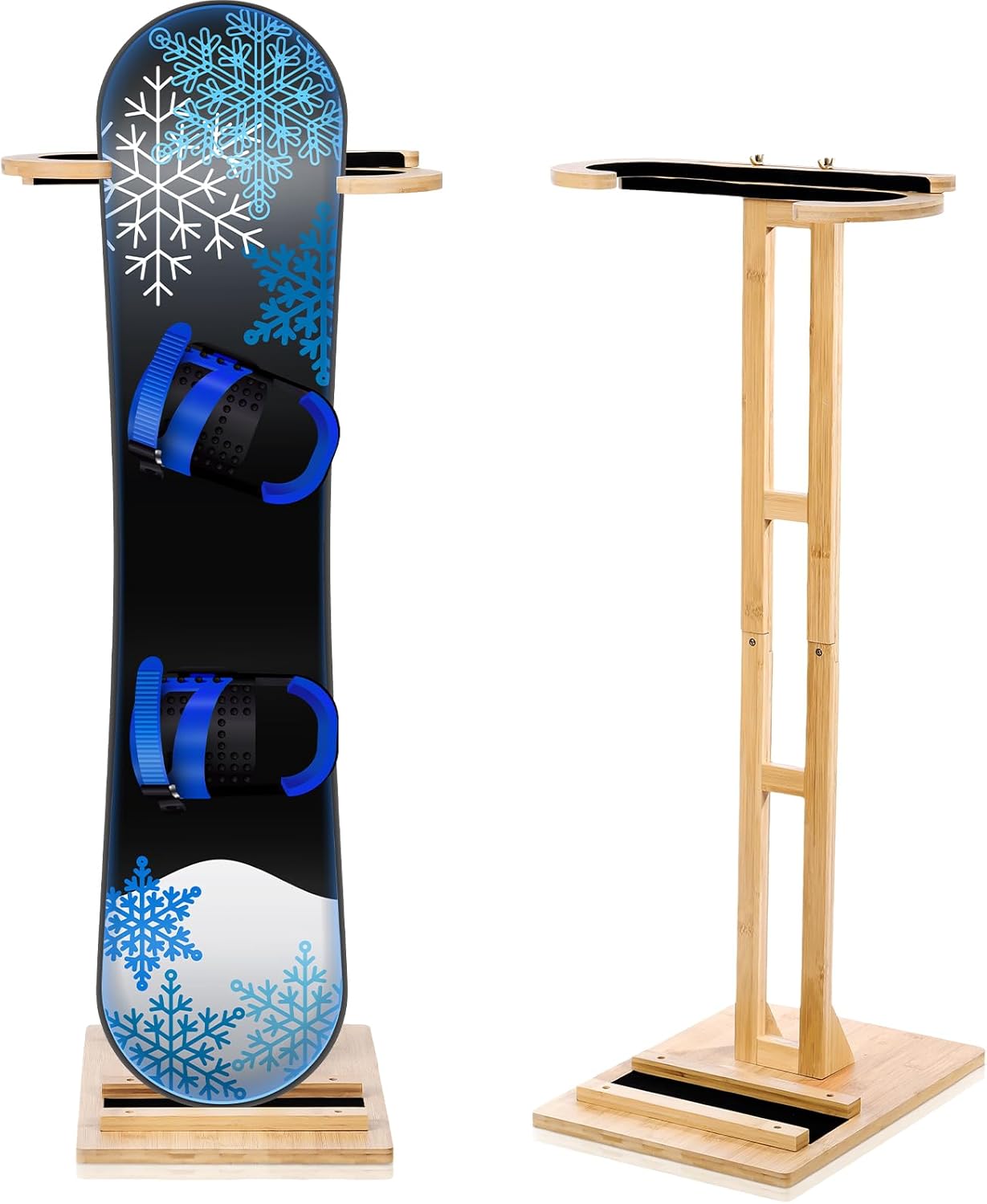 Vertical Snowboard Rack - Space Saving Storage