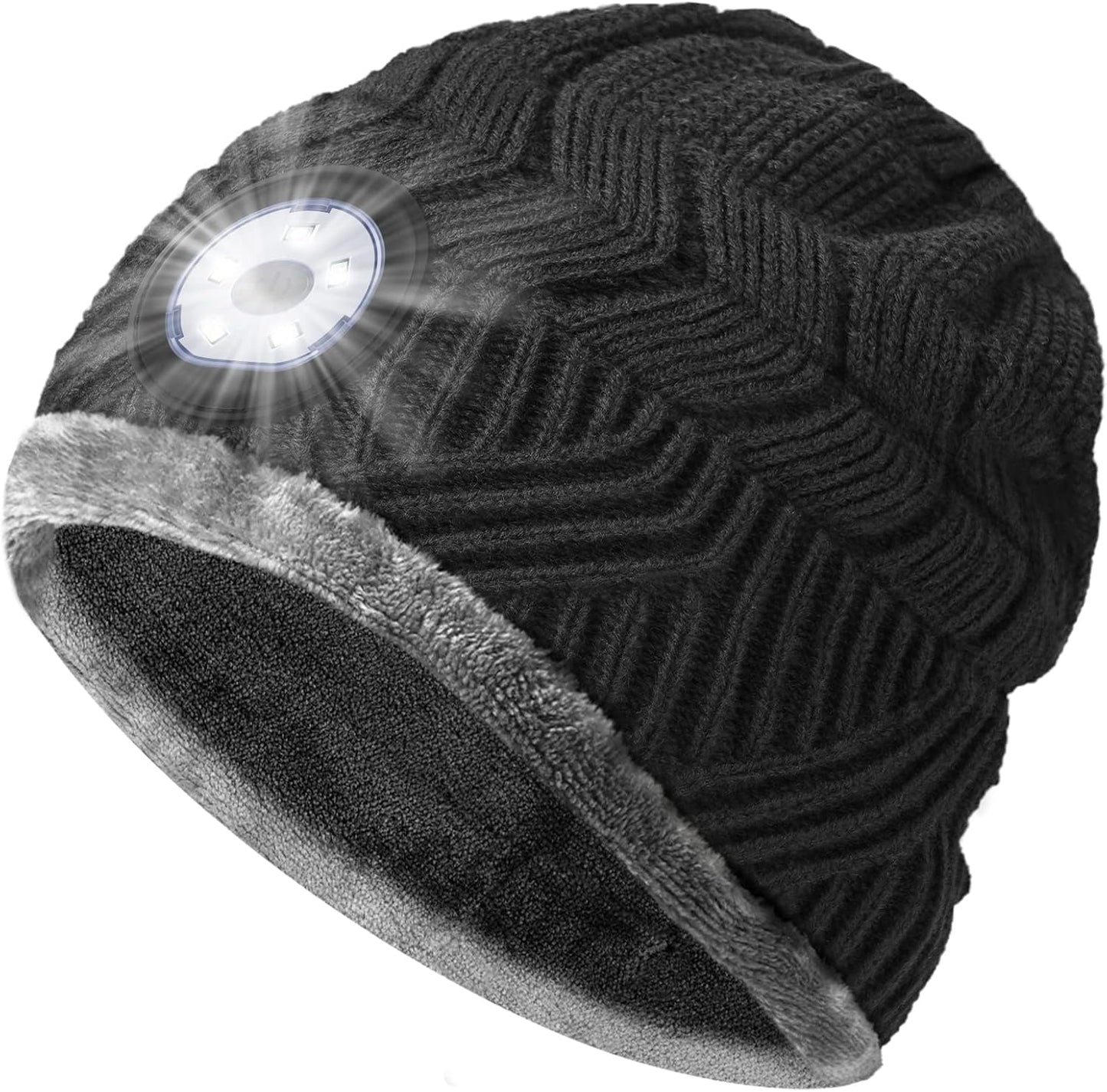 Light-Up Beanie Hat: Perfect Winter Gift!