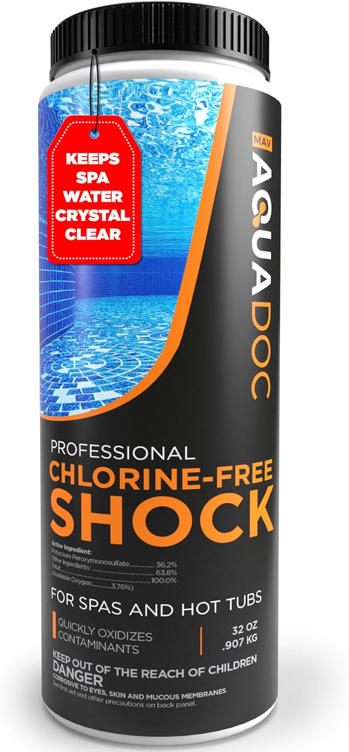 Non-Chlorine Spa Shock for Hot Tub - Chlorine Free Treatment