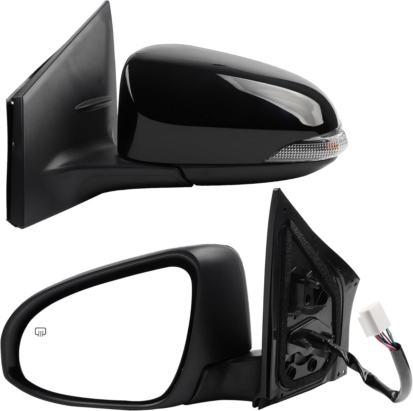 Dasbecan Left Driver Side Mirror for Toyota Corolla 2014-2019