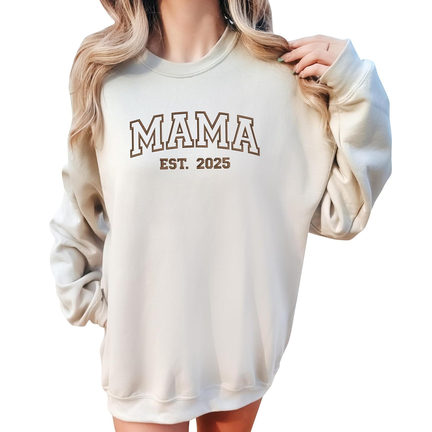 Custom Mama Sweatshirt Personalized with Kids' Names - NICHEBEE