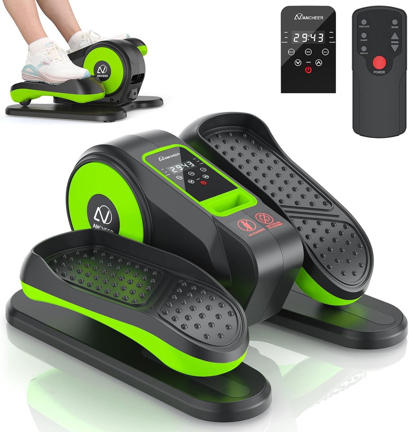 ANCHEER Seated Elliptical: Electric Leg Exerciser