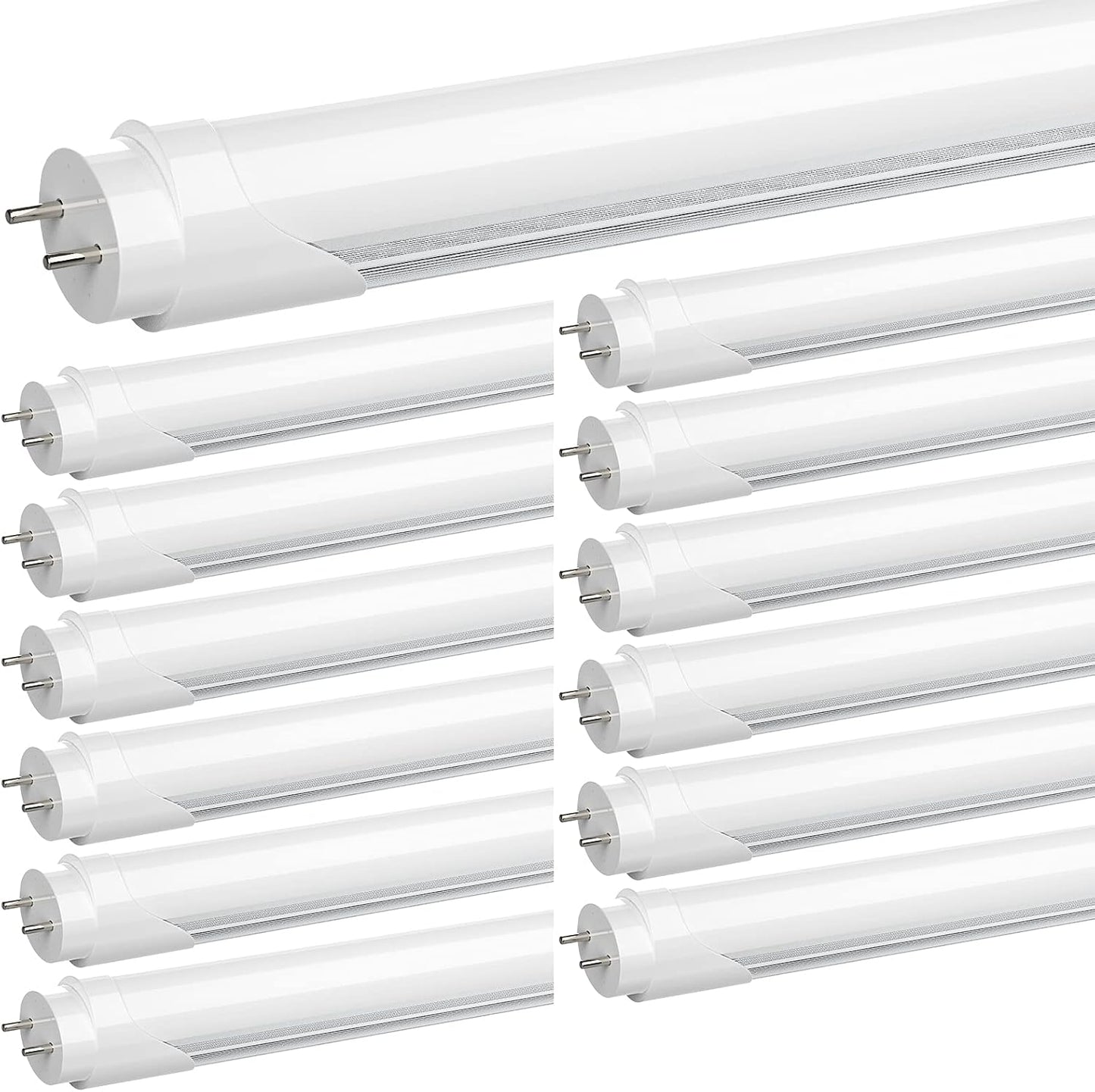 JESLED T8 4FT LED Tube Light Bulbs for Bright Garage Lighting