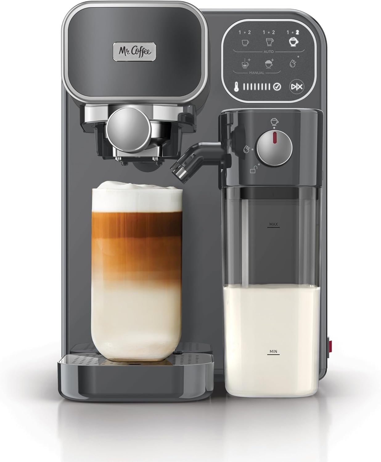 Mr. Coffee Prima Latte Luxe: Effortless Espresso & Frothy Delights
