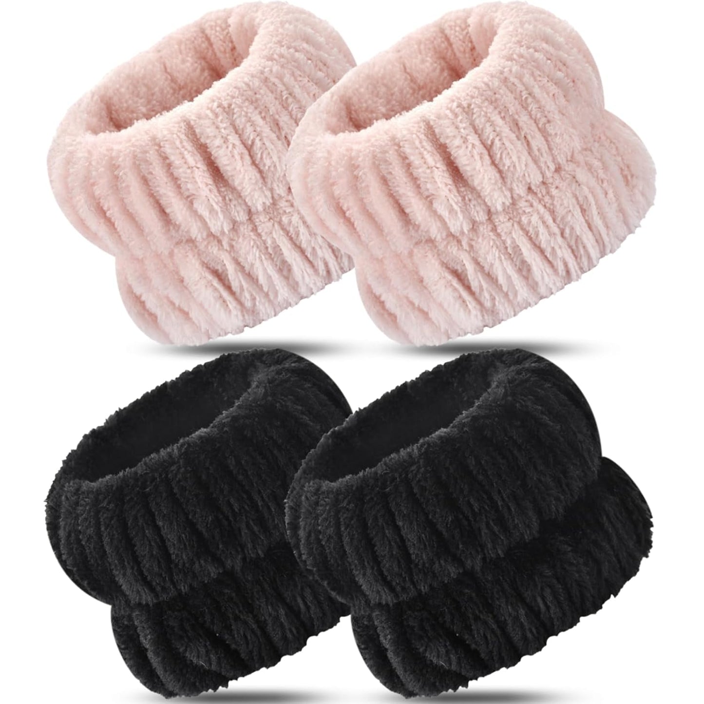 Absorbent Face Washing Wristbands Set