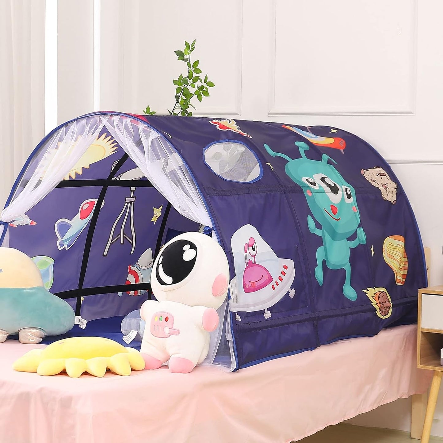 Portable Space Tent for Kids - Cosmic Dreamscape!