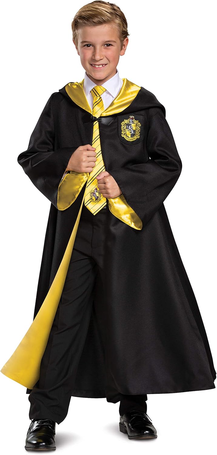 Harry Potter Hufflepuff Robe for Kids - Wizarding World Costume