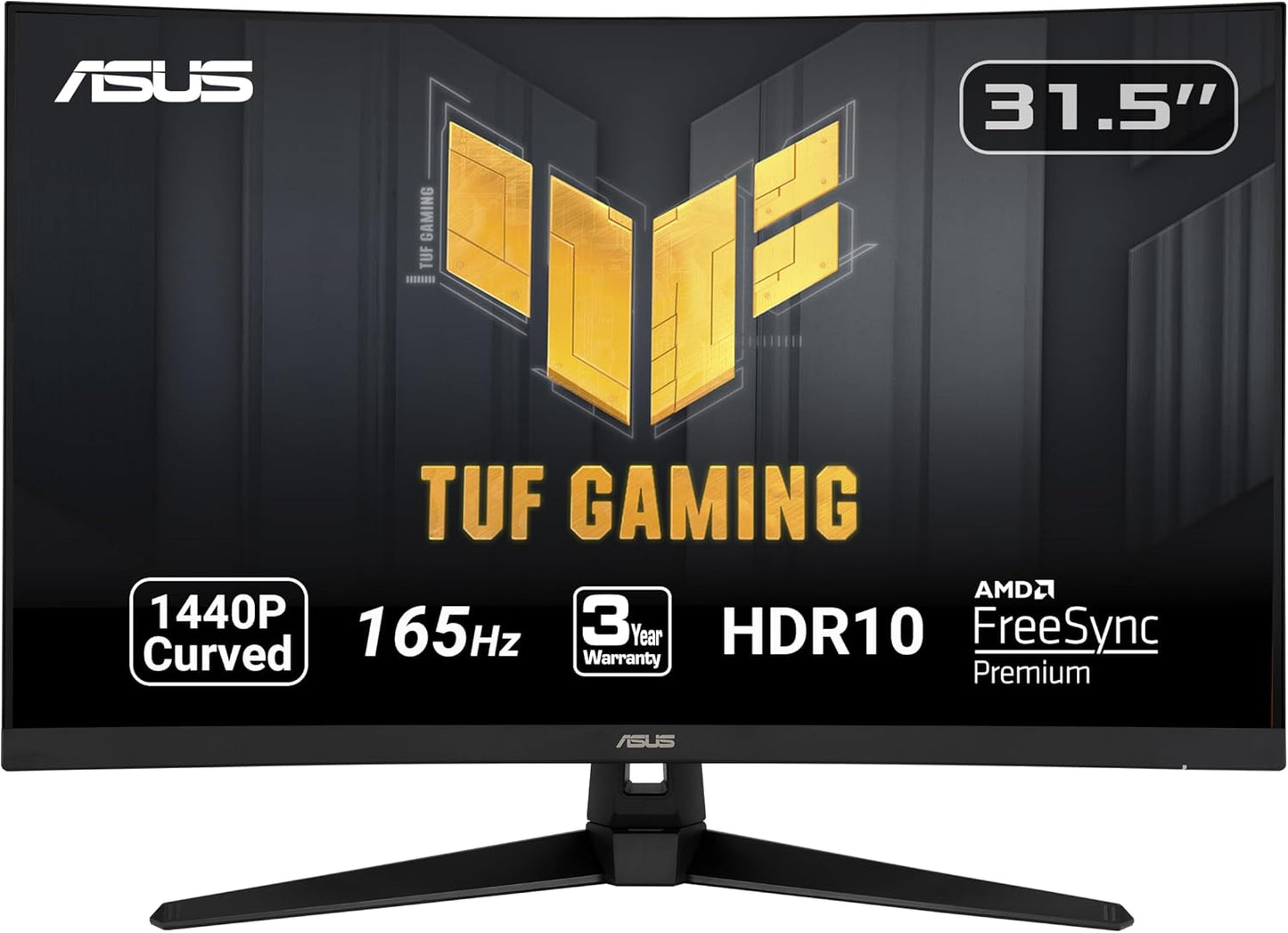 ASUS TUF Gaming 32 1440P HDR Monitor - Immersive 165Hz Refresh, 1ms Response