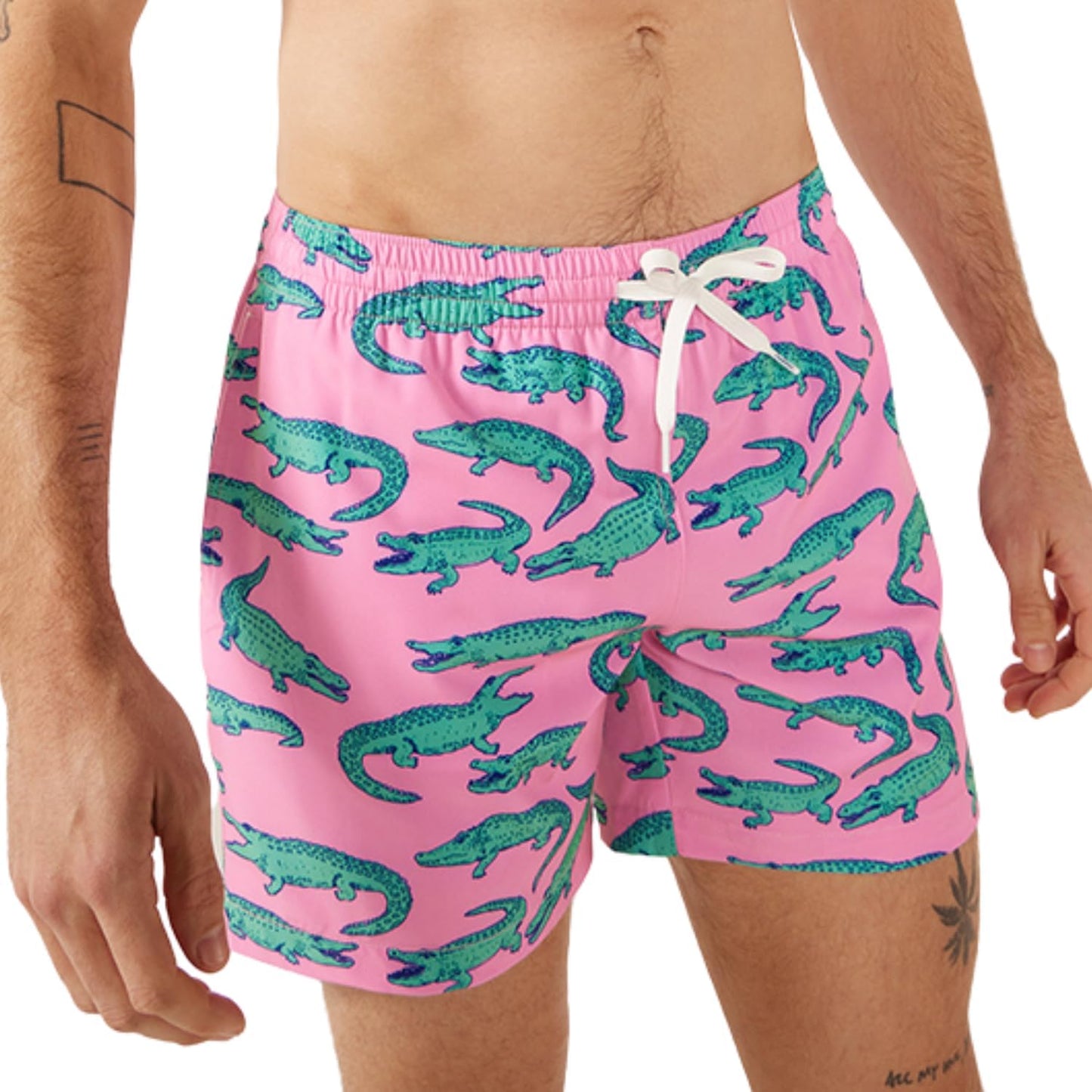 Chubbies Mens Swim Trunks with 4-Way Stretch for Summer Fun