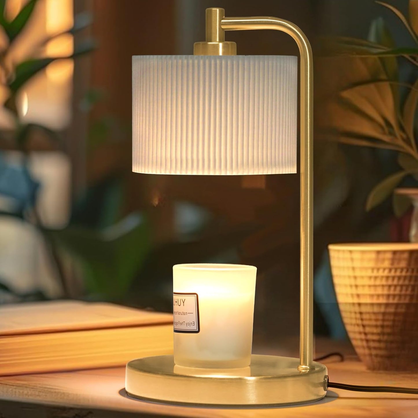 Candle Warmer Lamp with Timer for Scented Candles and Decor