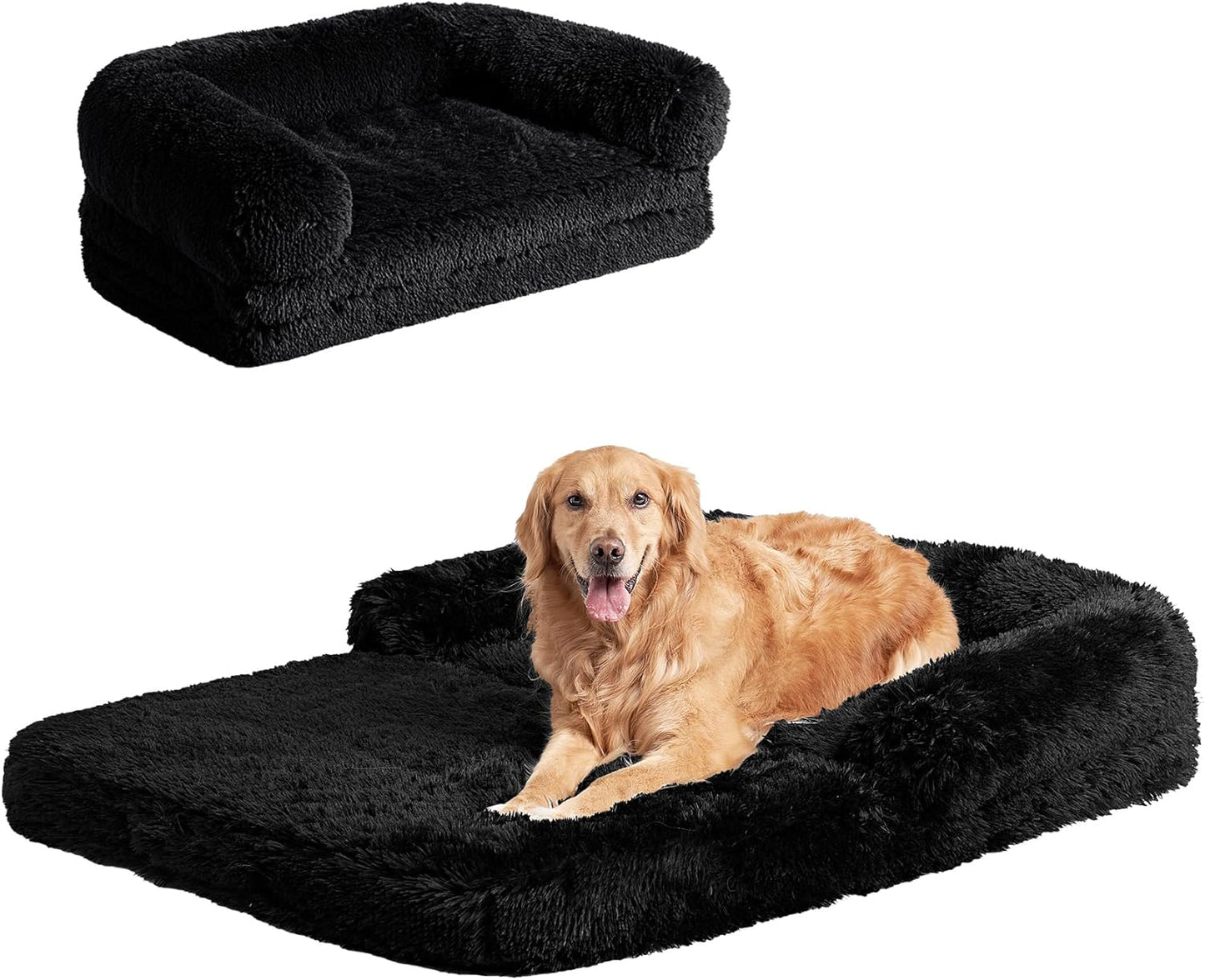 EHEYCIGA Foldable XXL Dog Bed for Large Dogs - Comfort & Style