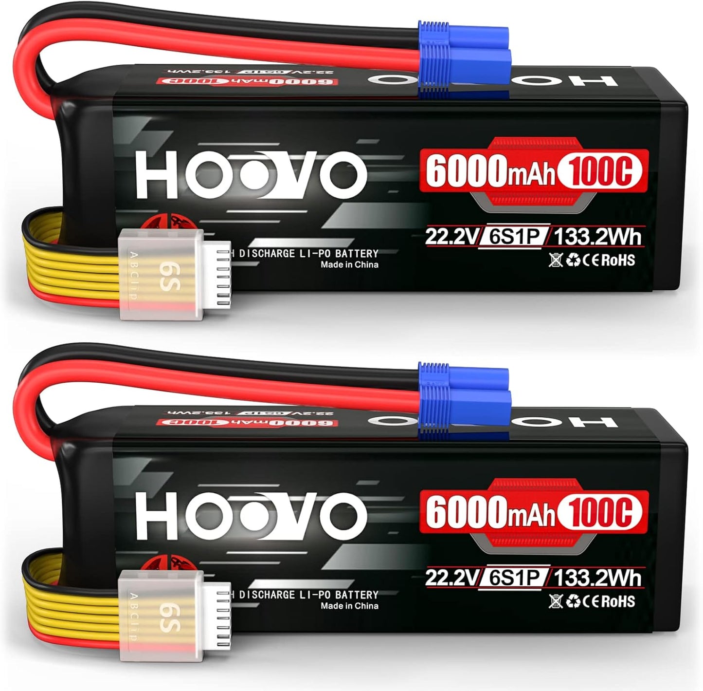 High Performance 22.2V 6000mAh LiPo Battery for RC Vehicles