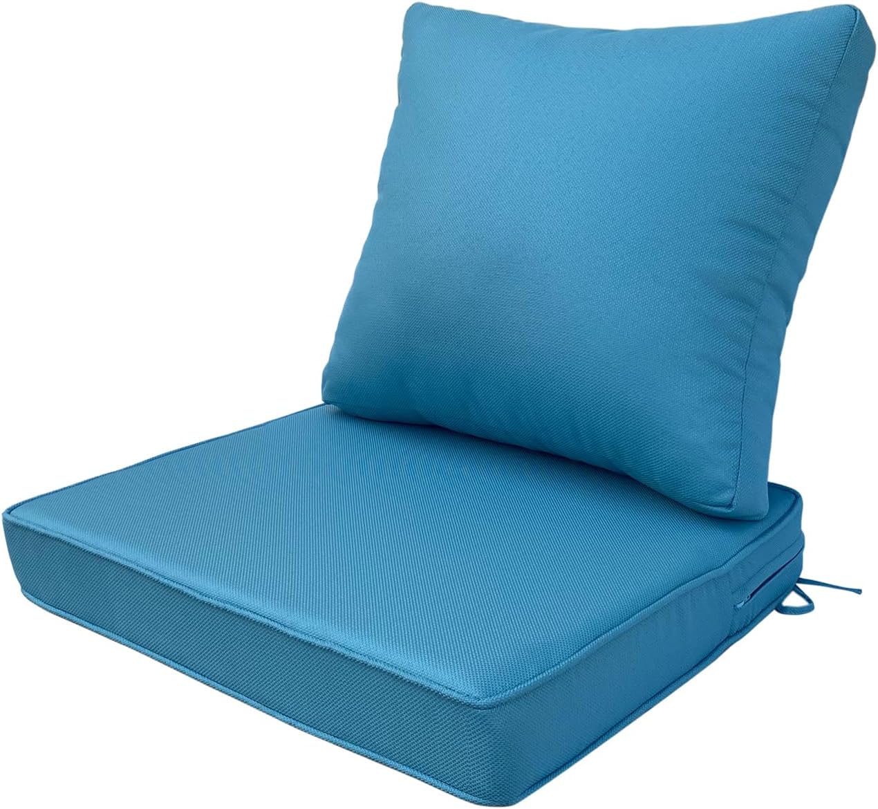 Outdoor Seat/Back Deep Chair Cushion Set for Patio Furniture