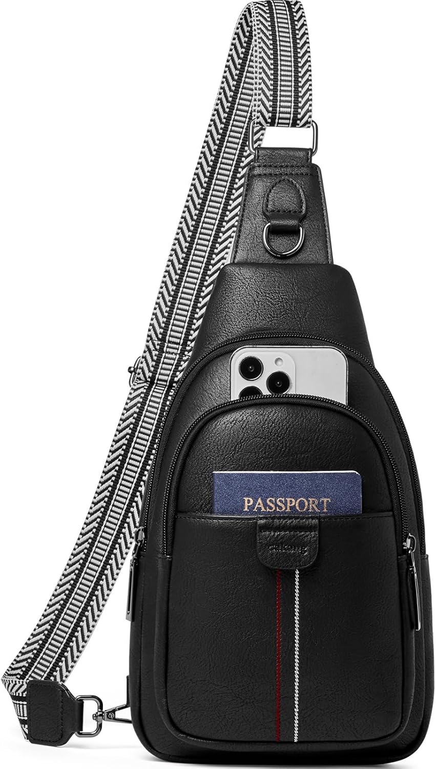 Womens Sling Bag Crossbody Backpack for Travel and Daily Use