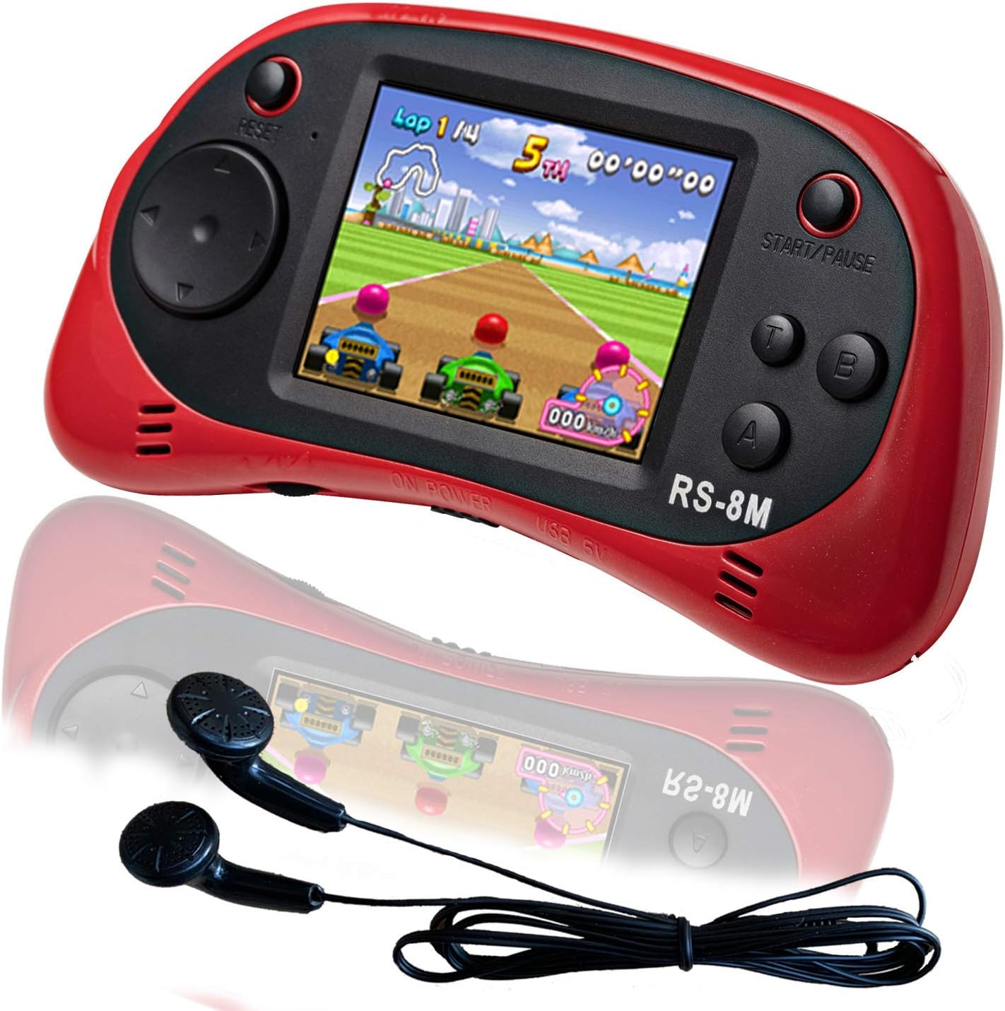 EASEGMER 16 Bit Kids Handheld Game Player with 220 Games