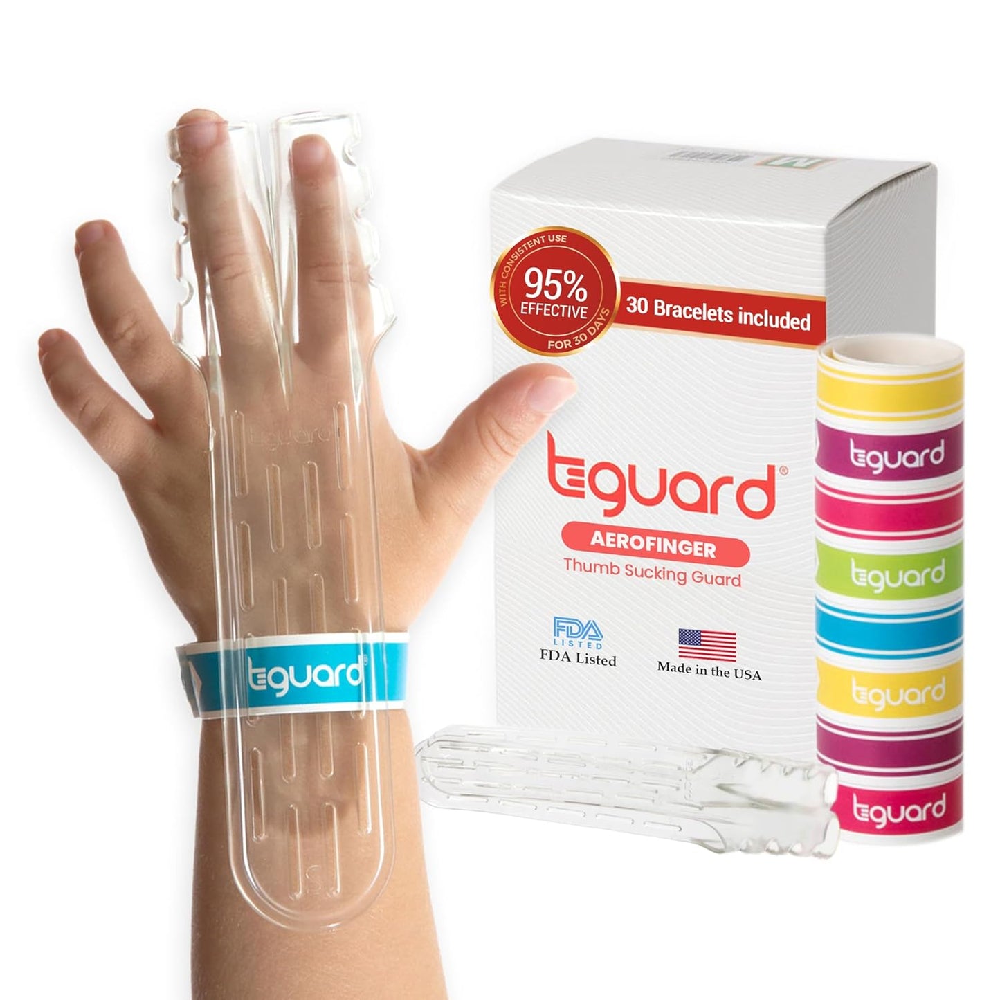 AeroFinger Anti-Finger Sucking Guard for Kids 5-6 Years