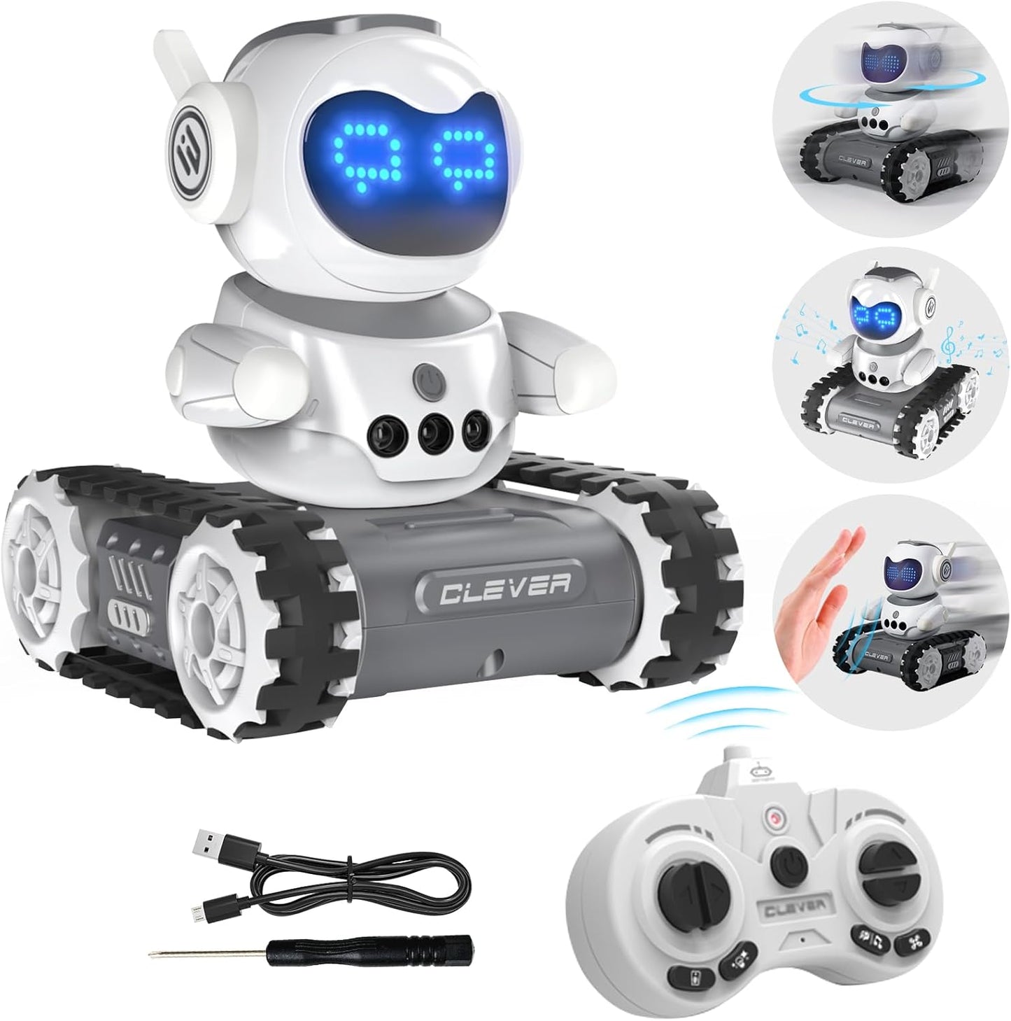 Gesture Sensing Emo Robot Toy - Interactive Fun!