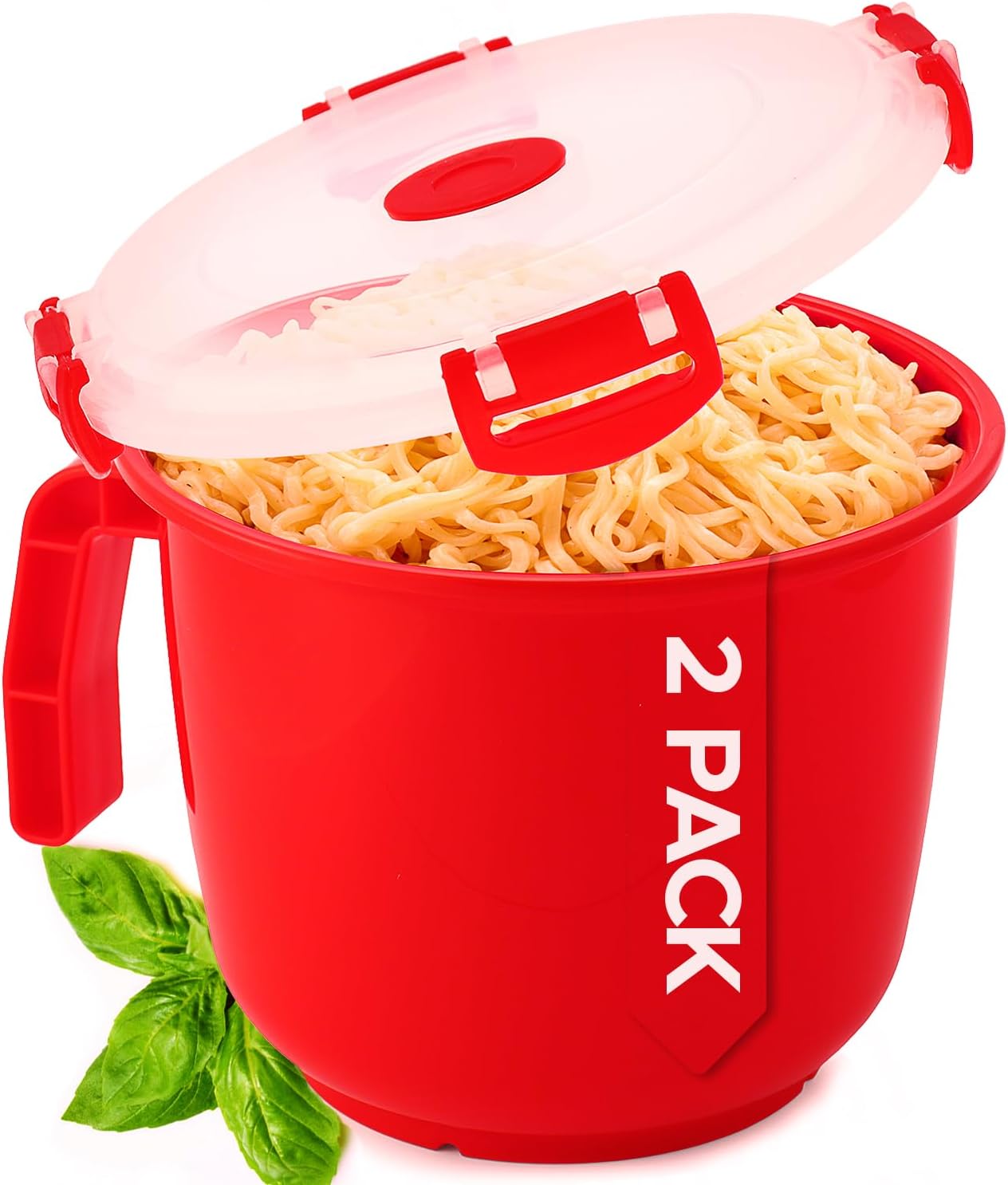 Tafura Leakproof Soup Bowls - 34 Oz, BPA Free, To-Go