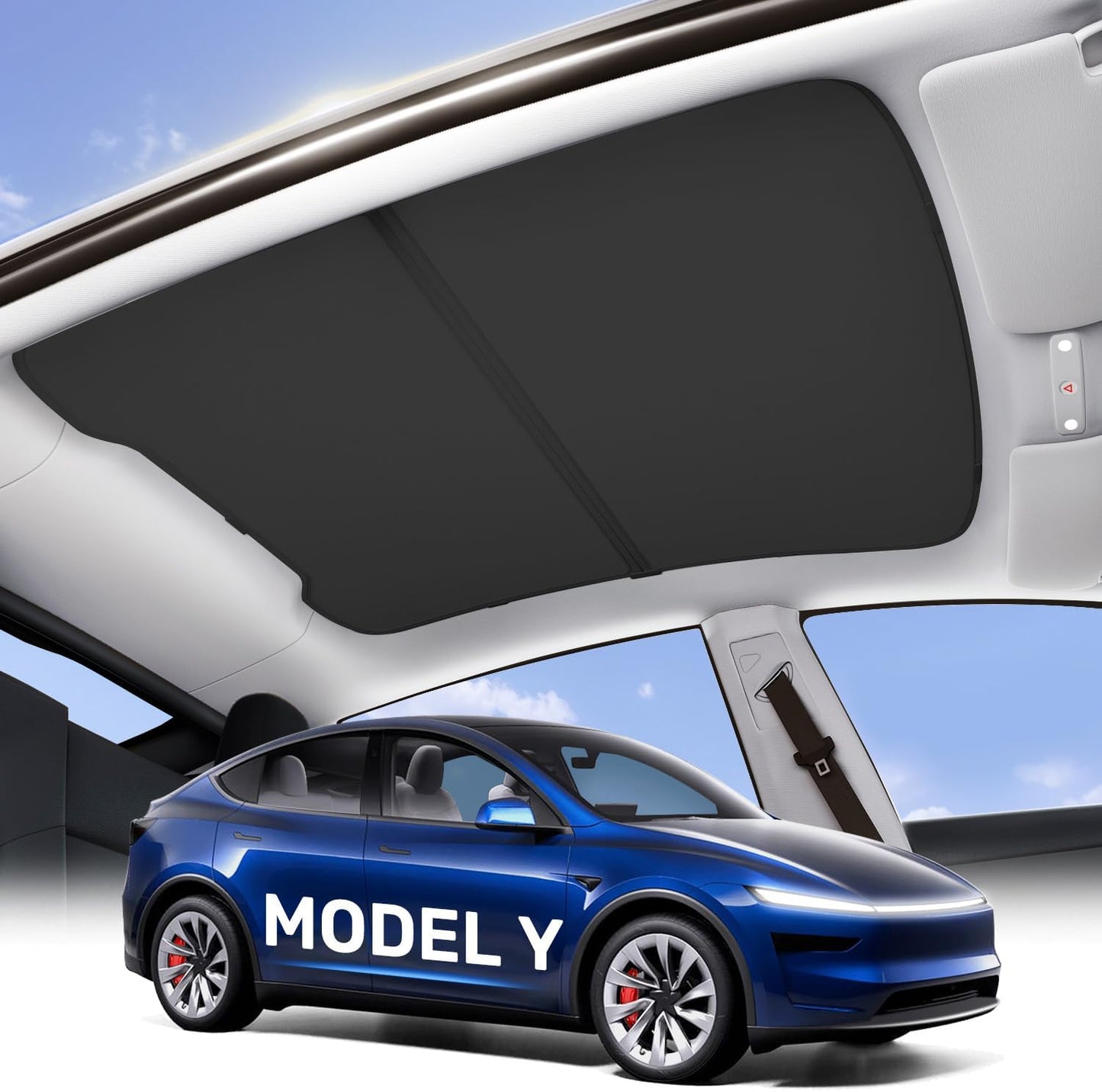 Zanch Tesla Model Y Juniper Sunshade Roof for Ultimate Cooling