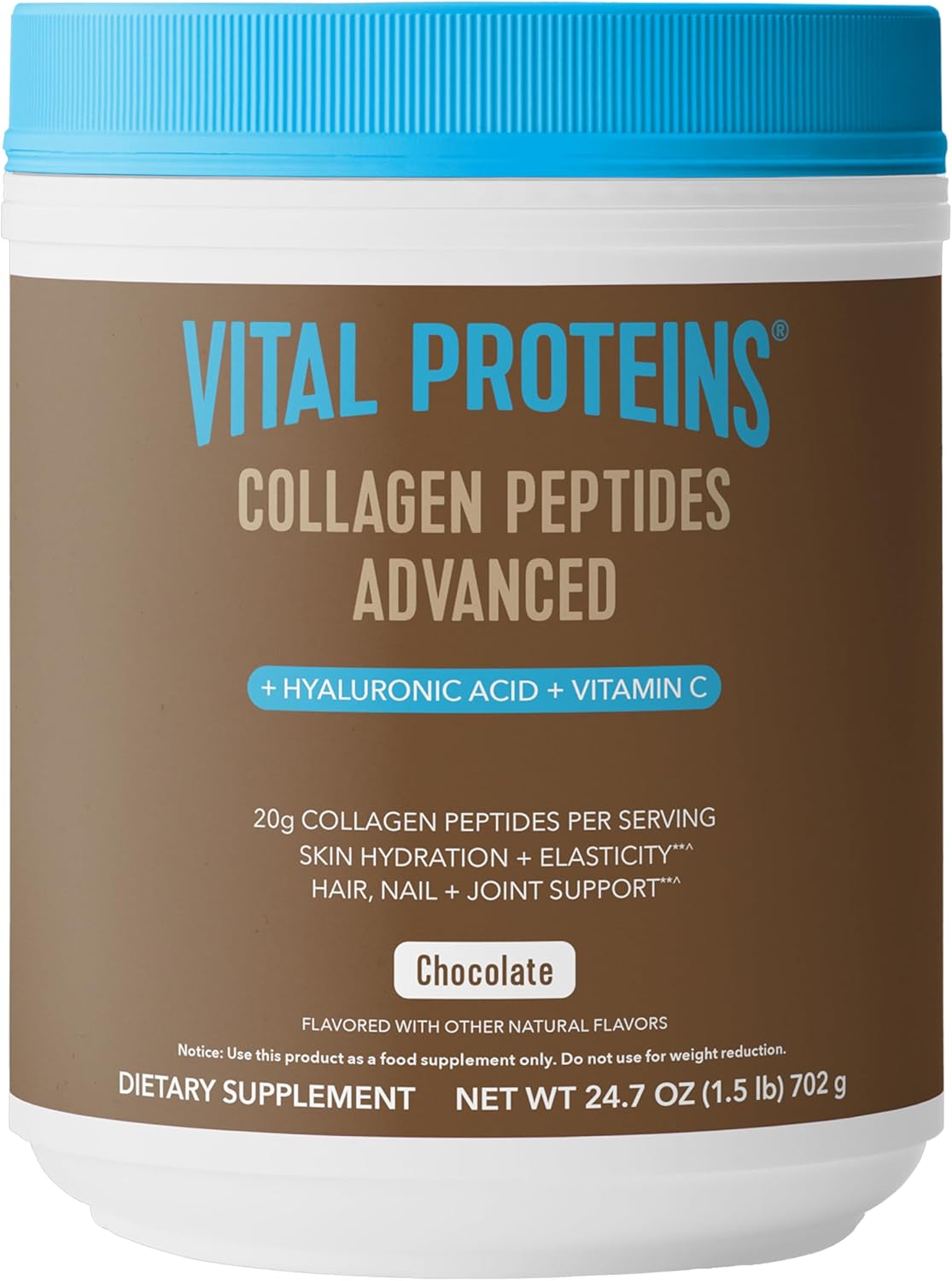 Vital Proteins Collagen Peptides Advanced Chocolate Flavor Powder