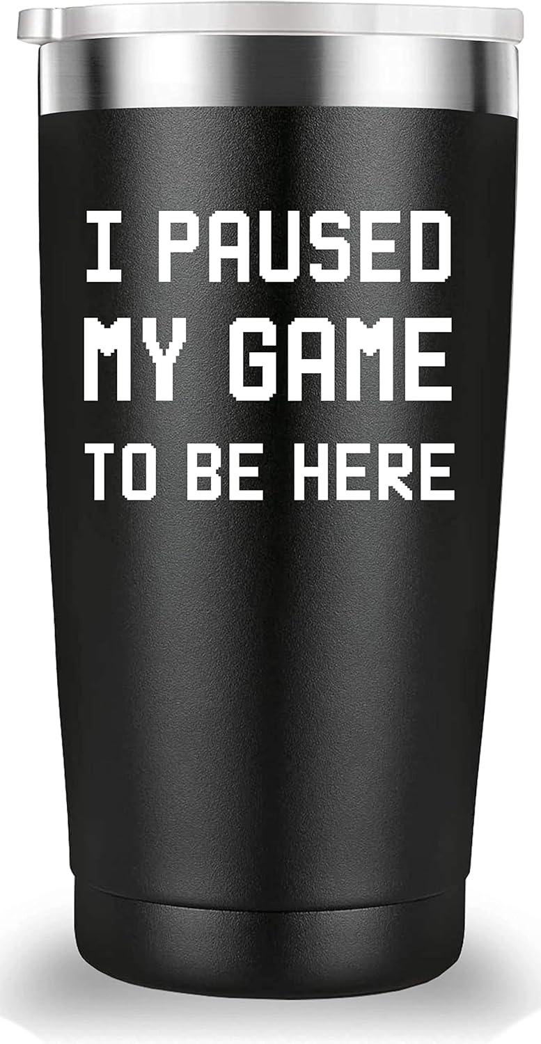 Mamihlap Gamer Travel Mug - Level Up Your Daily Commute!