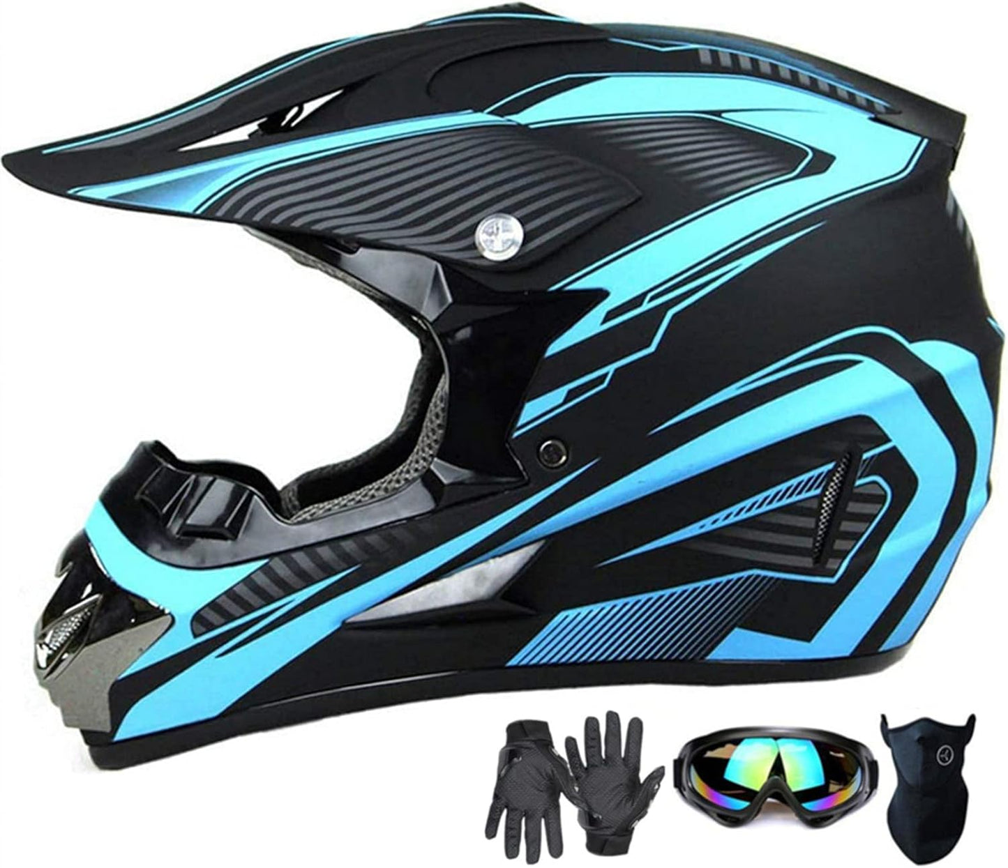 Motocross Helmet for Youth & Adults - DOT Certified Safety Gear