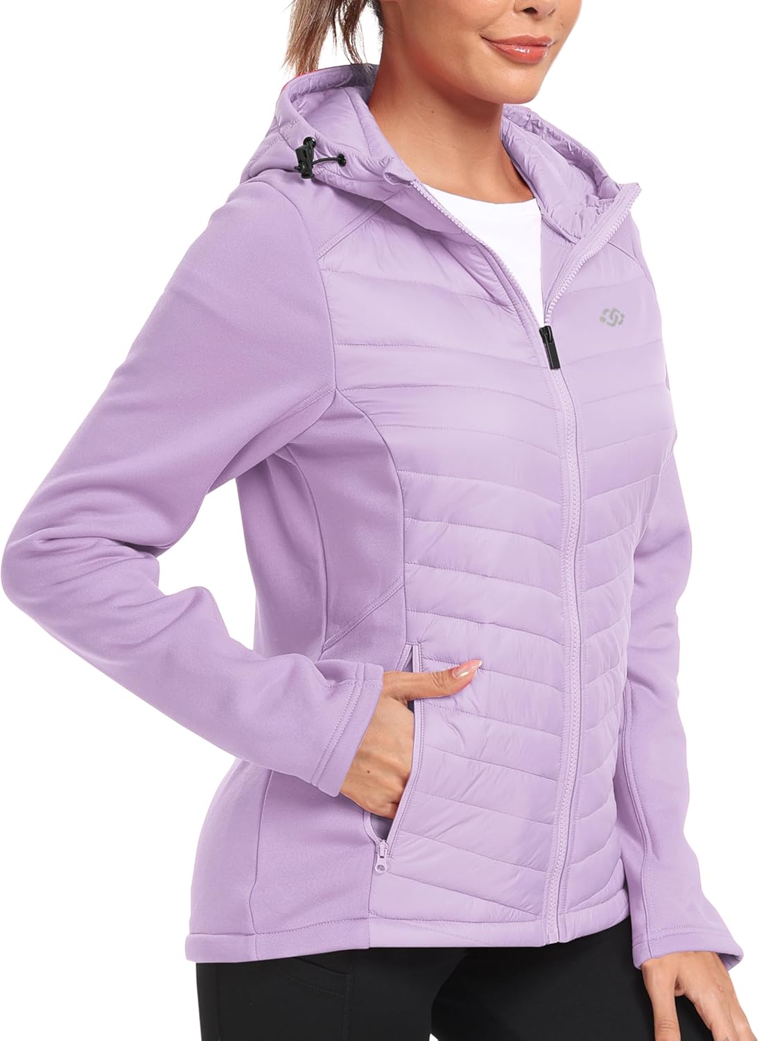 MoFiz Womens Fleece Lined Softshell Jacket for All Seasons