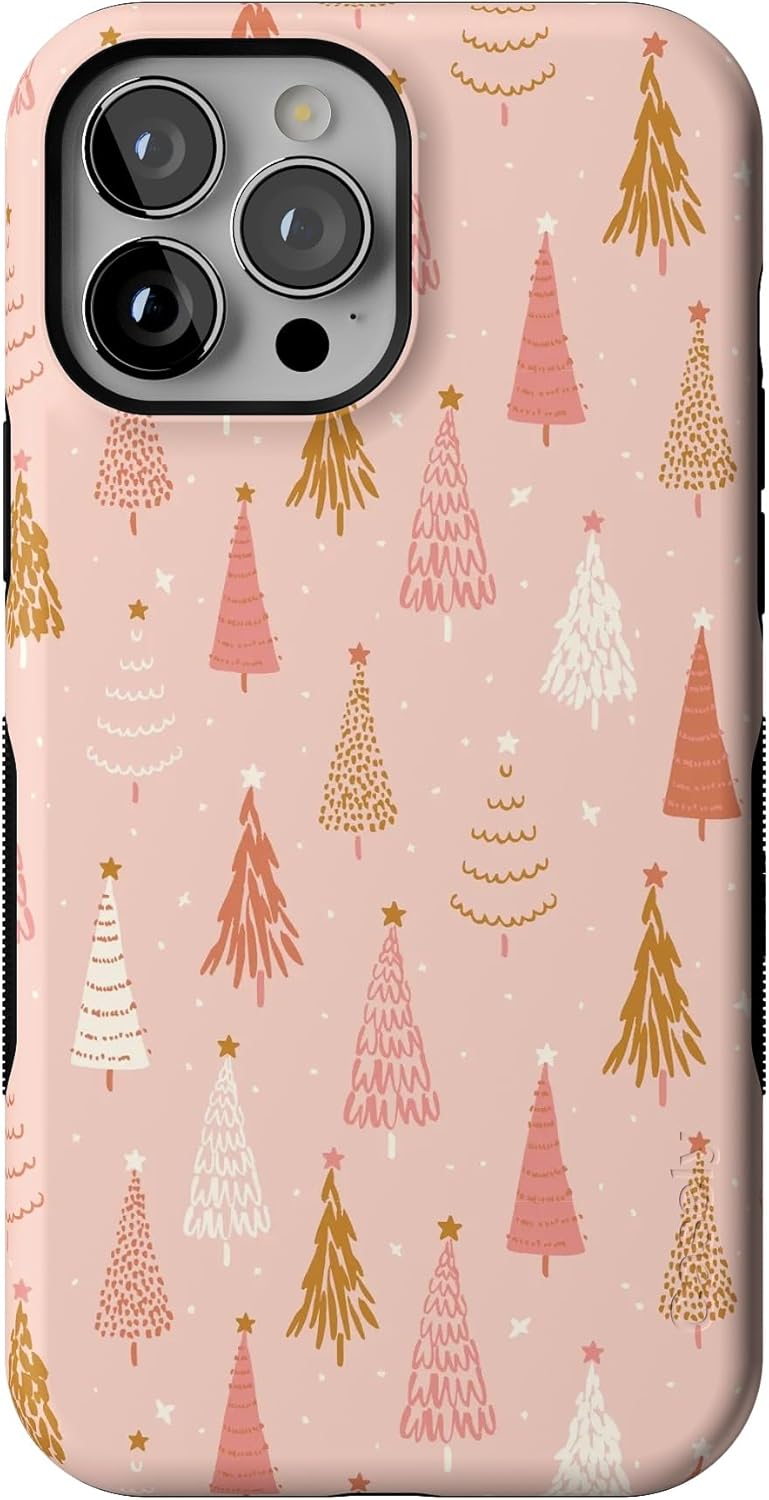Casely iPhone 13 Pro Max Case - Bold Protection in Bubblegum Forest