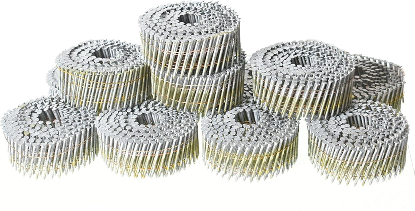 2-1/2-Inch Collated Wire Coil Siding Nails for Durable Projects