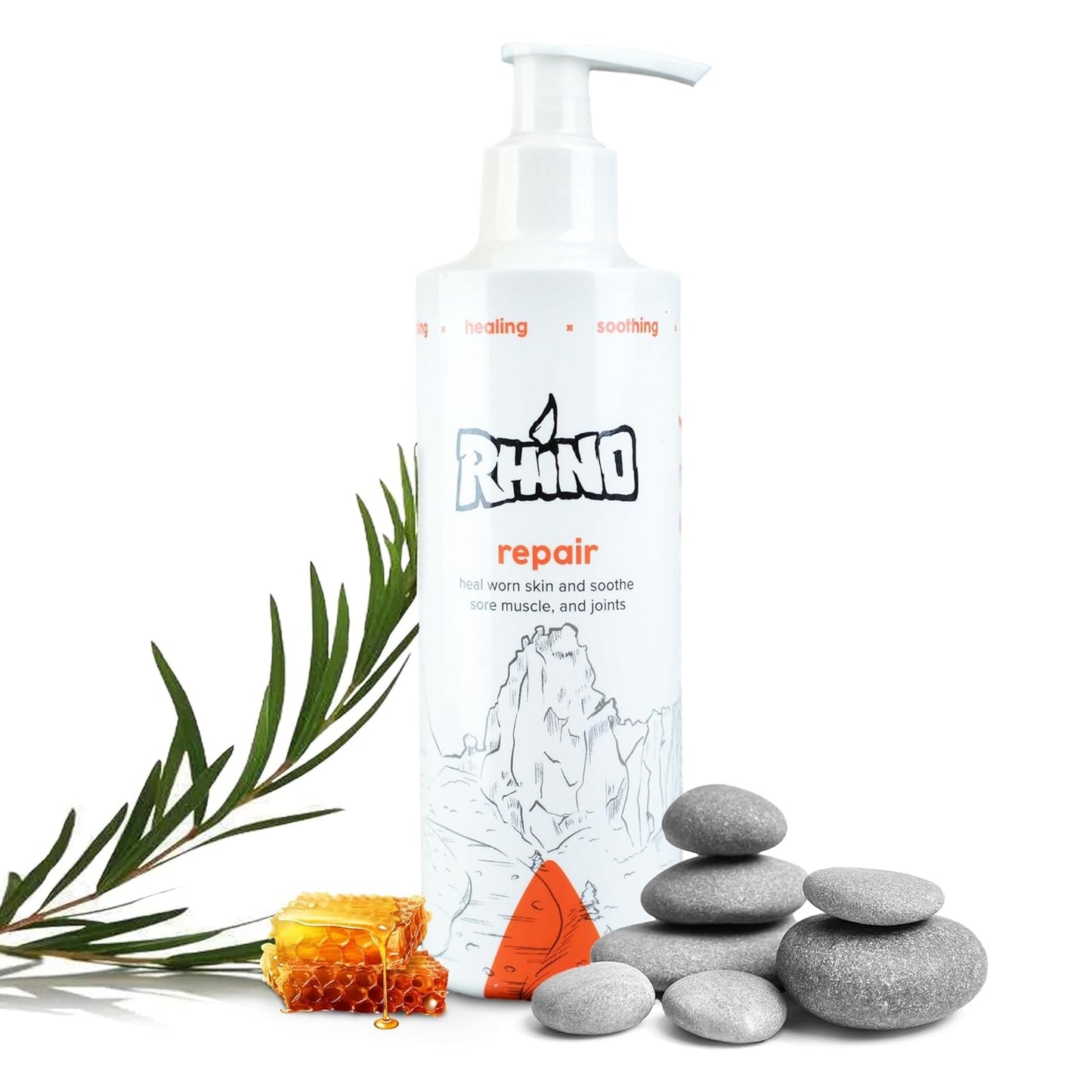 Rhino Skin Solutions Repair Cream for Dry, Cracked Skin Relief