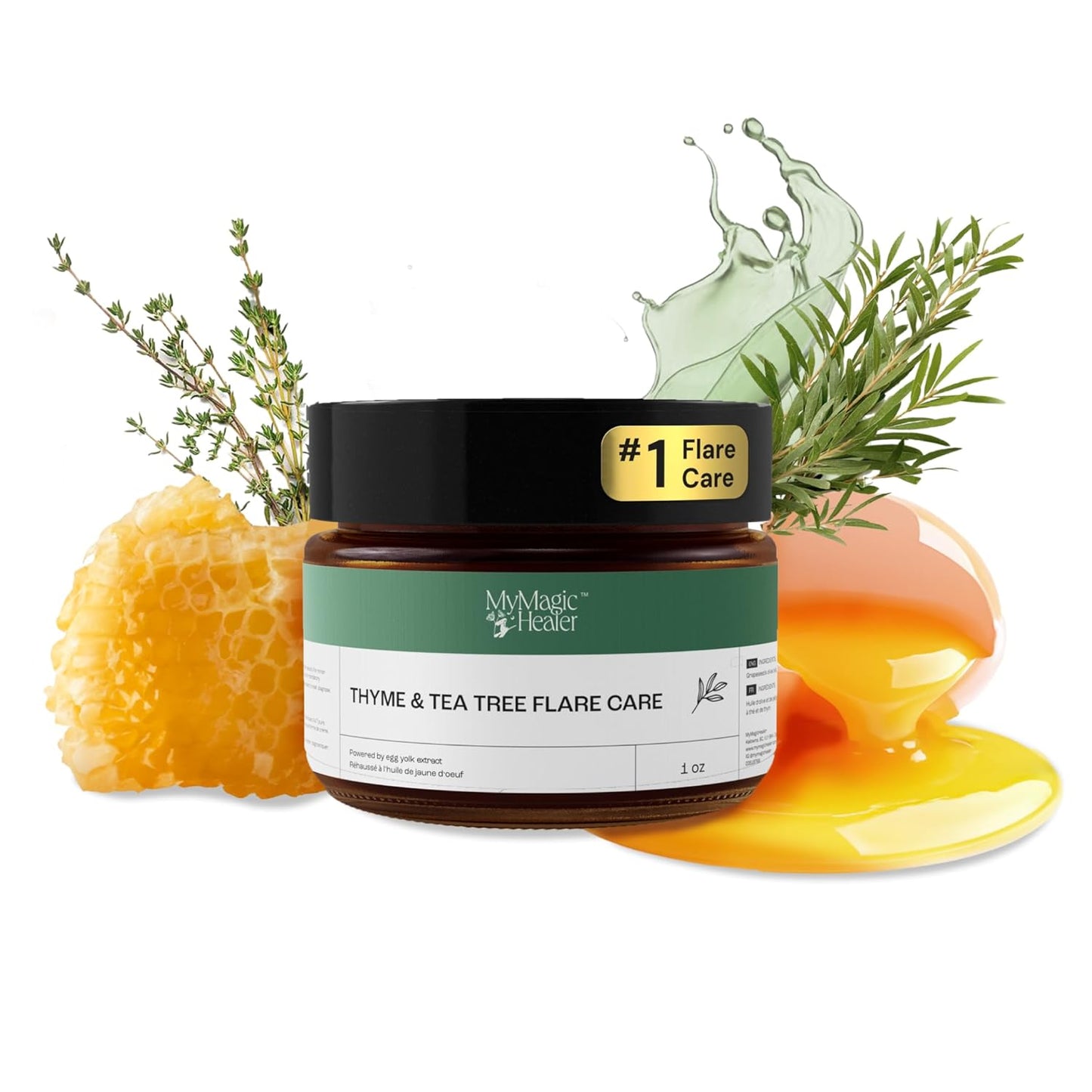 Thyme & Tea Tree Flare Care for Painful Pimples and More