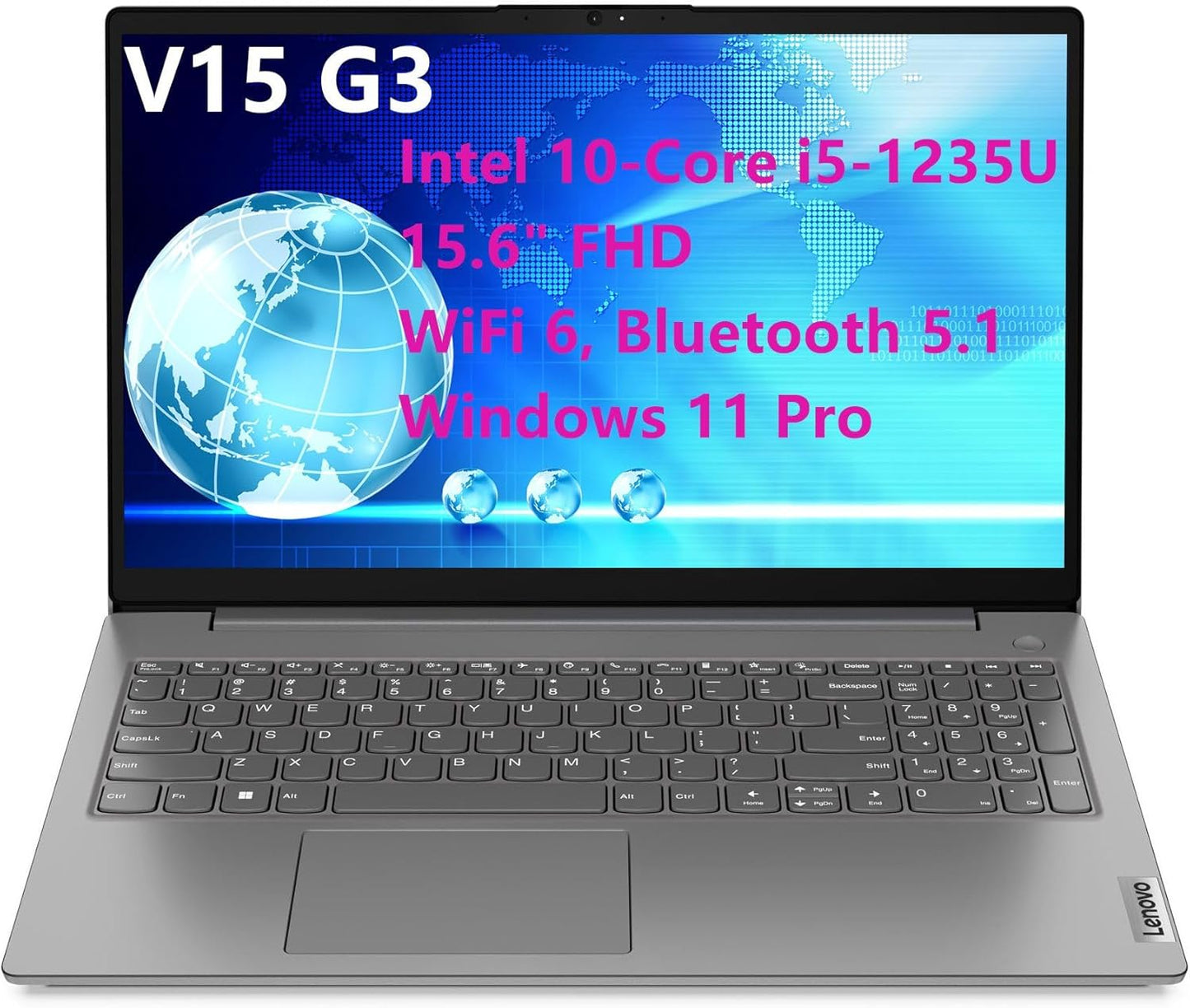Lenovo Laptop Computer for Home and Business, 15.6 FHD