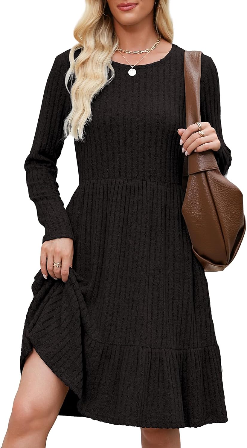 Berydress Fall Sweater Dresses for Women with Pockets and Style