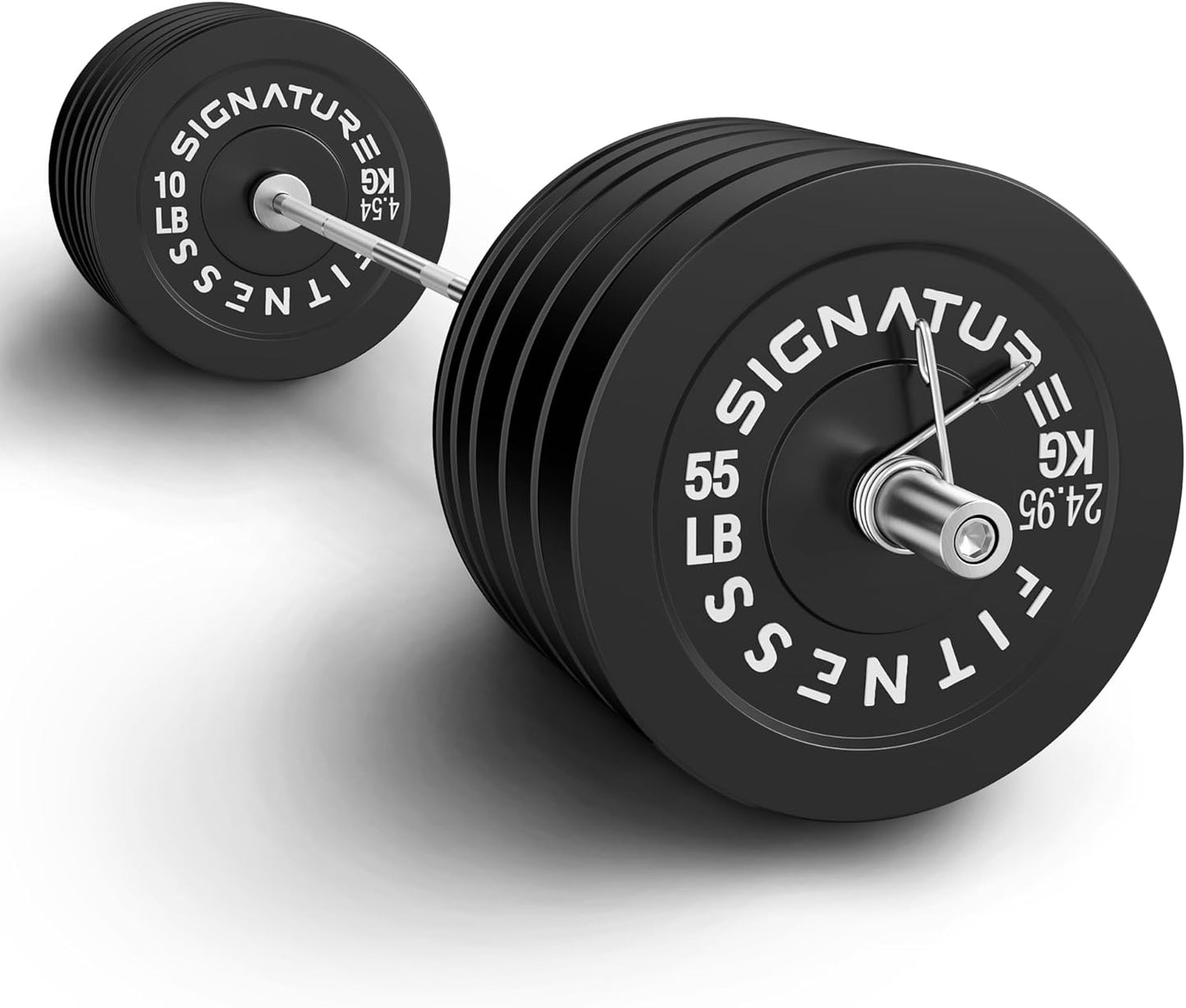 Olympic Bumper Plates Set for Weightlifting and Strength Training