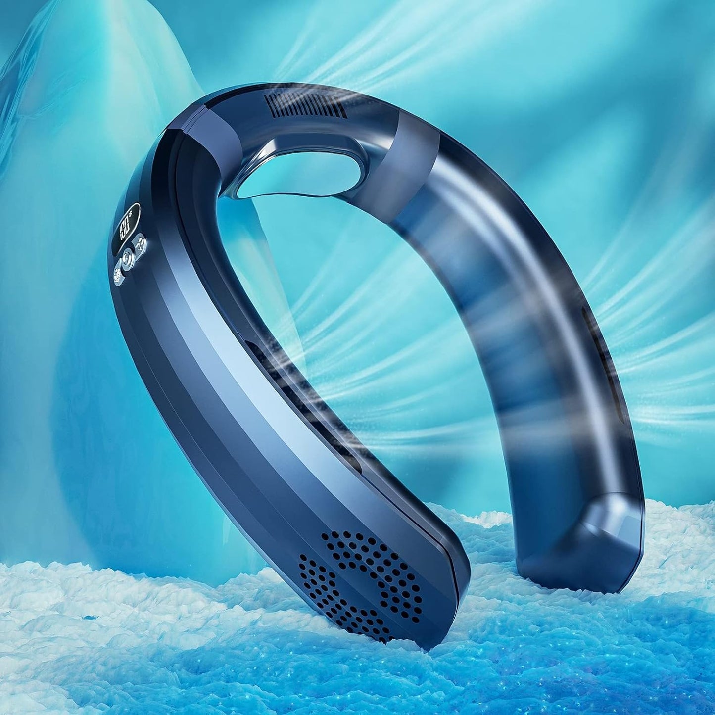 Zymise Portable Neck Fan: 3D Cooling, 3 Speeds