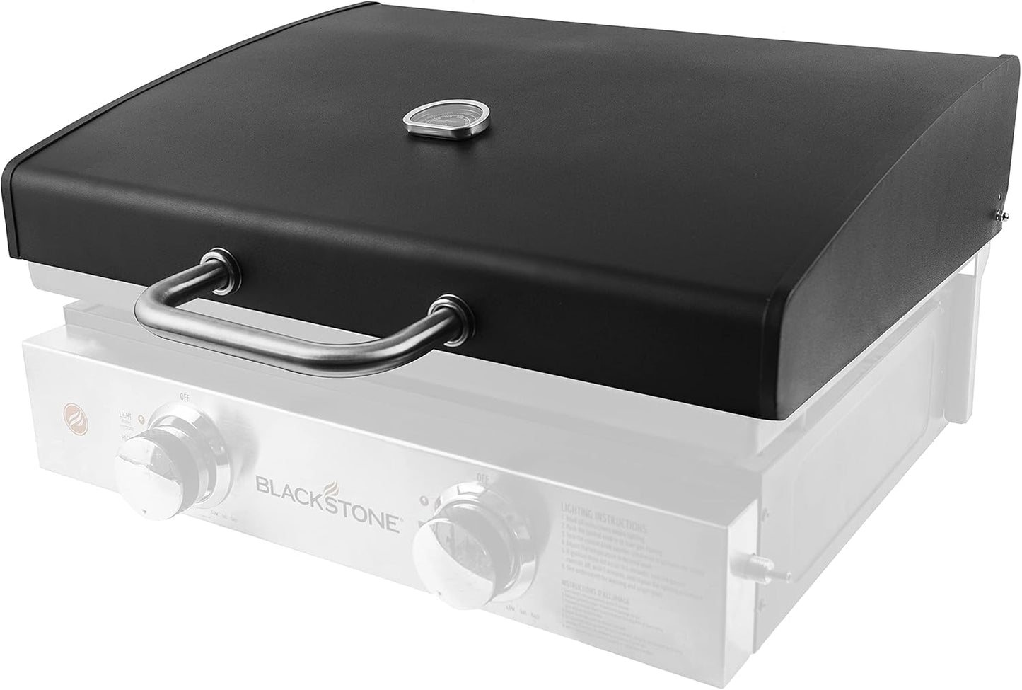 Hard Cover Hood with Temperature Gauge for Blackstone Griddle