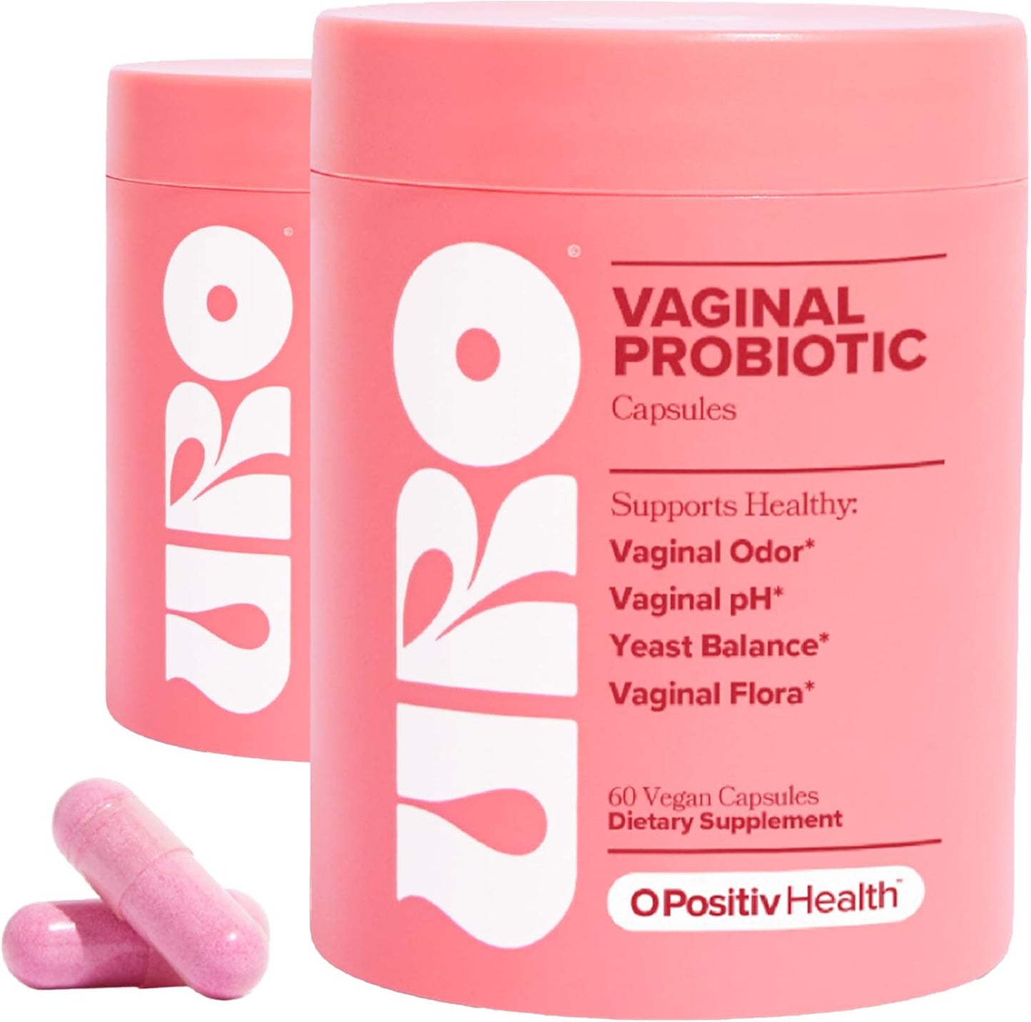 URO Vaginal Probiotics for Women pH Balance & Vaginal Health