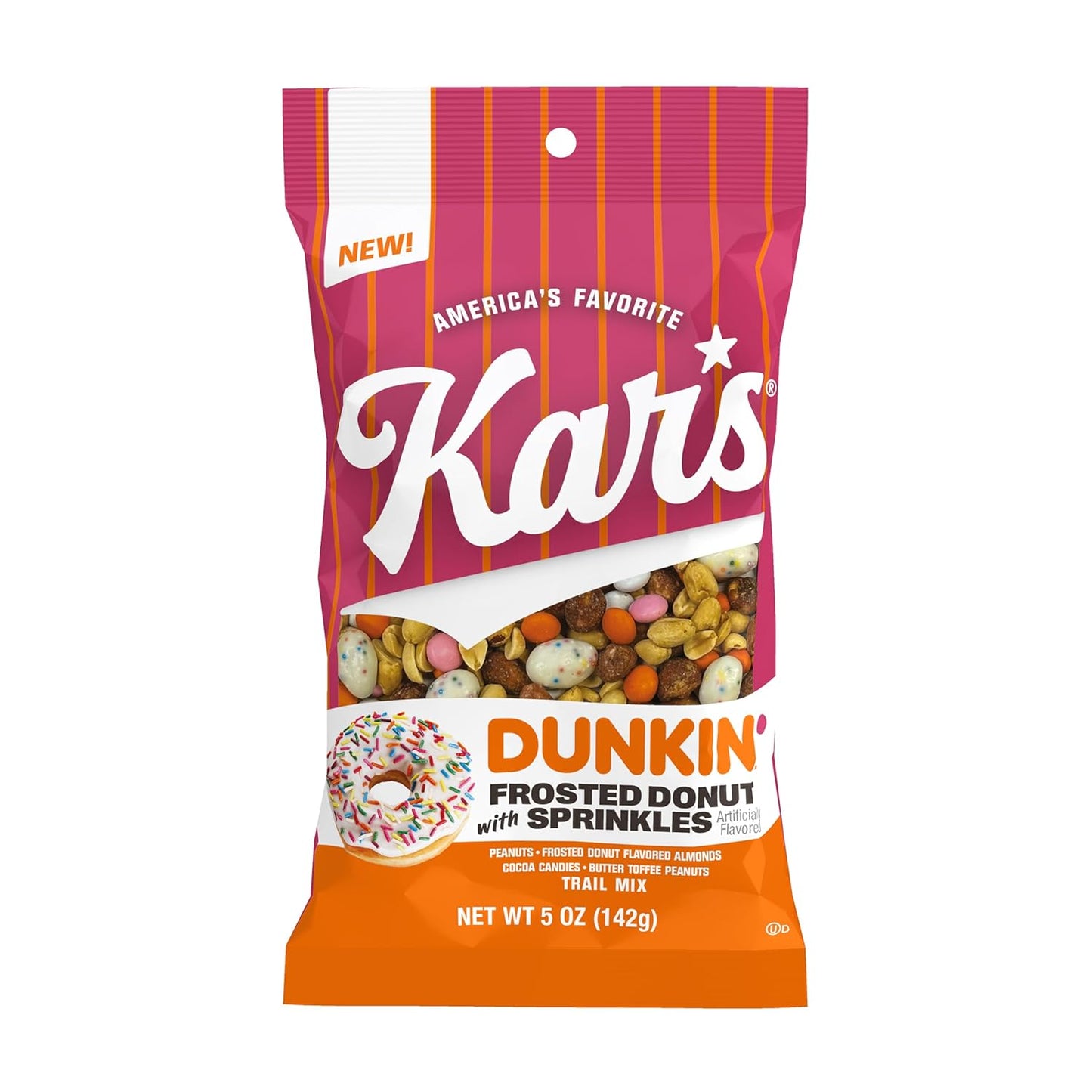 Kars Nuts Dunkin Frosted Donut Mixed Nuts Sweet Snack Mix