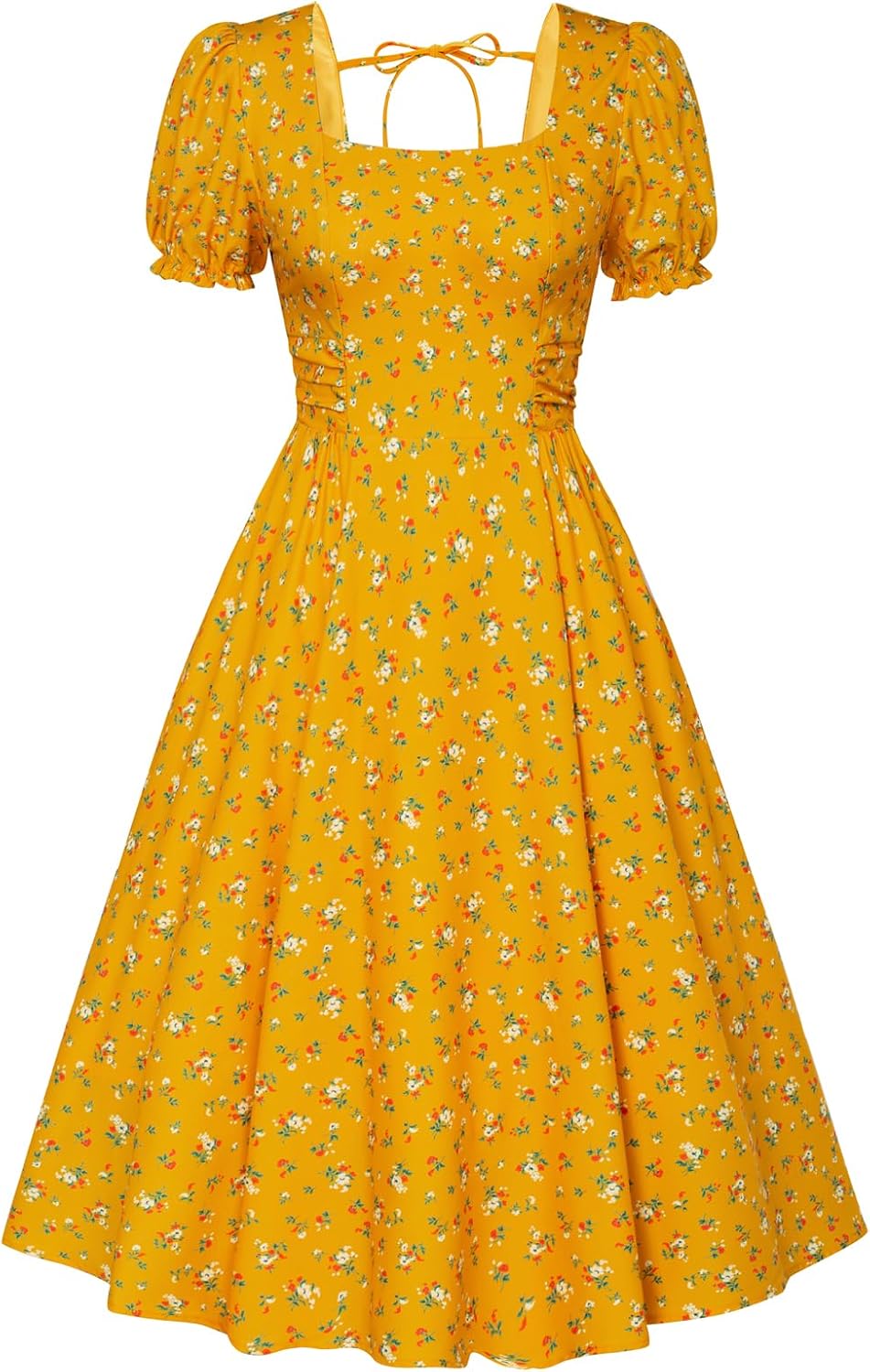 Belle Poque Vintage Dress for Women 1950s Cottagecore Style