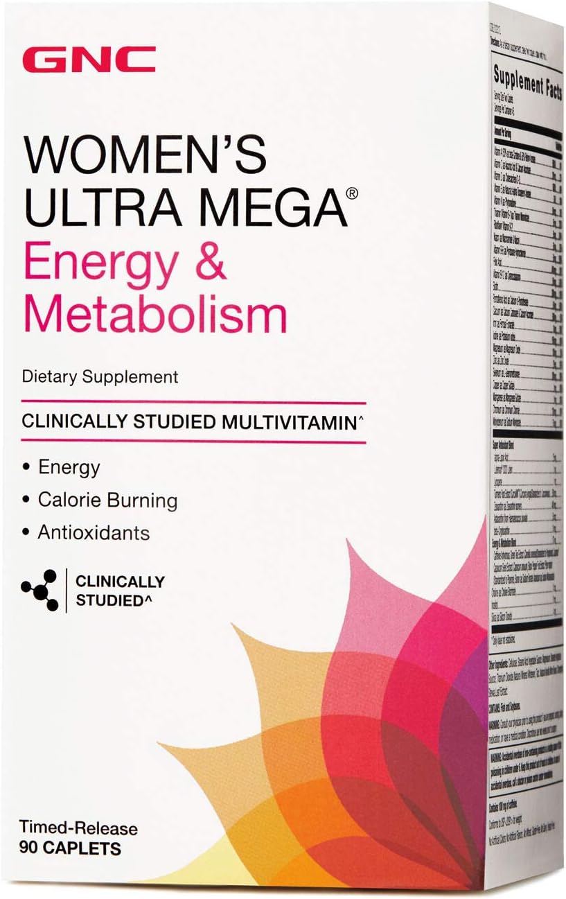 GNC Womens Ultra Mega Energy and Metabolism Multivitamin Review