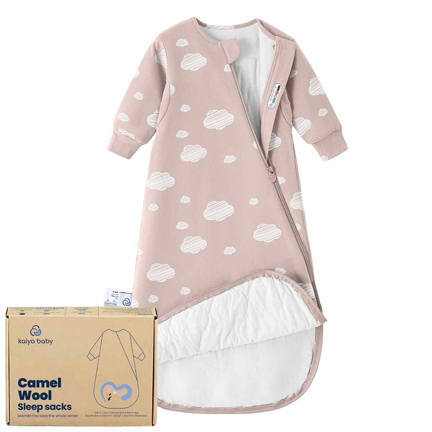 Kaiya Baby Unisex Sleeping Bag for Babies 1.0 Tog Sleep Sack