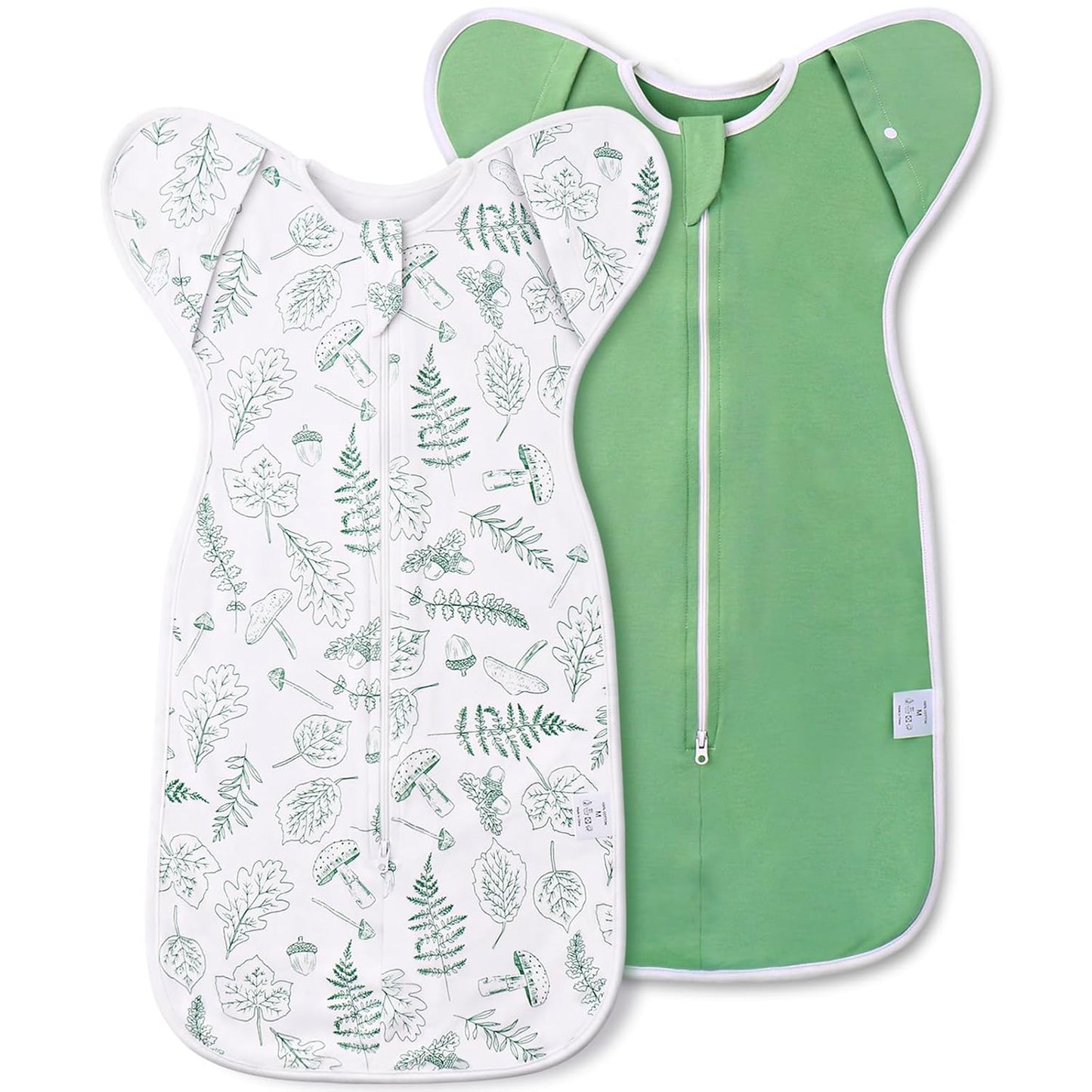 2-Pack Baby Transitional Swaddle Sleep Sack for Infants 3-6 Months
