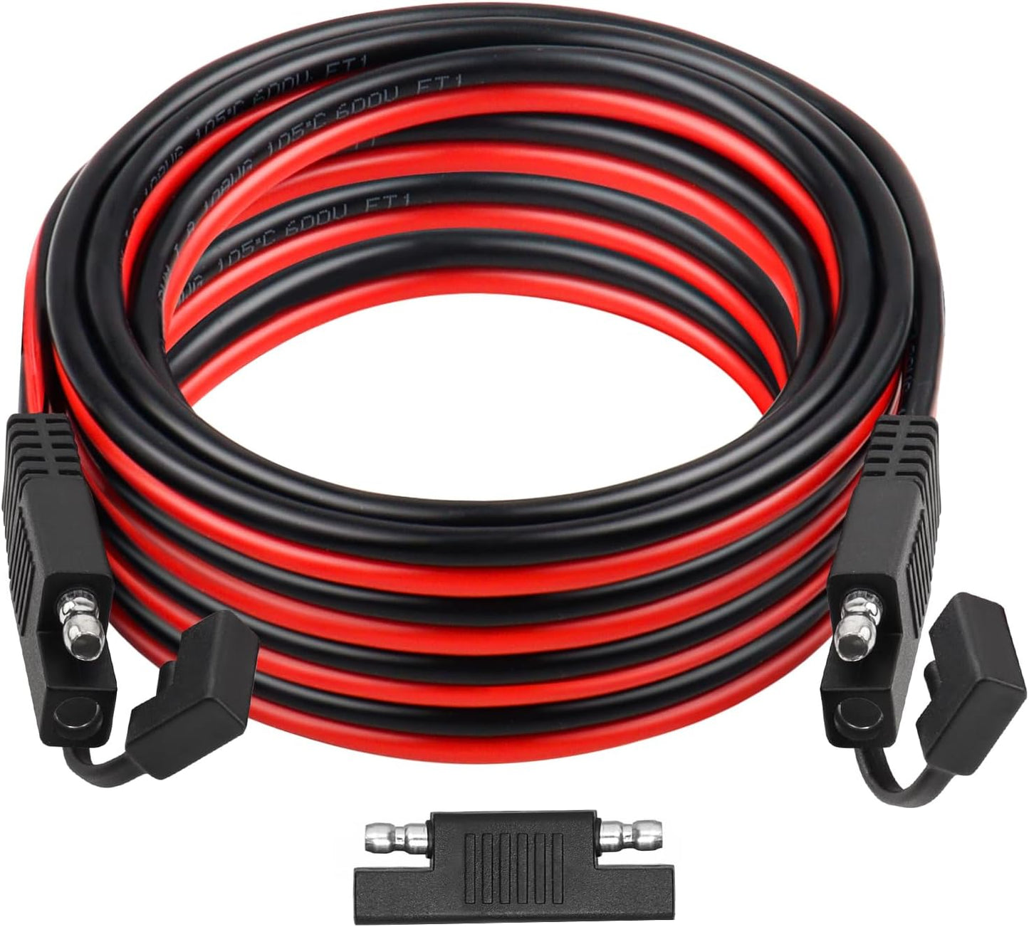 XRDS -RF SAE Extension Cable 20FT Heavy Duty 10AWG for Power