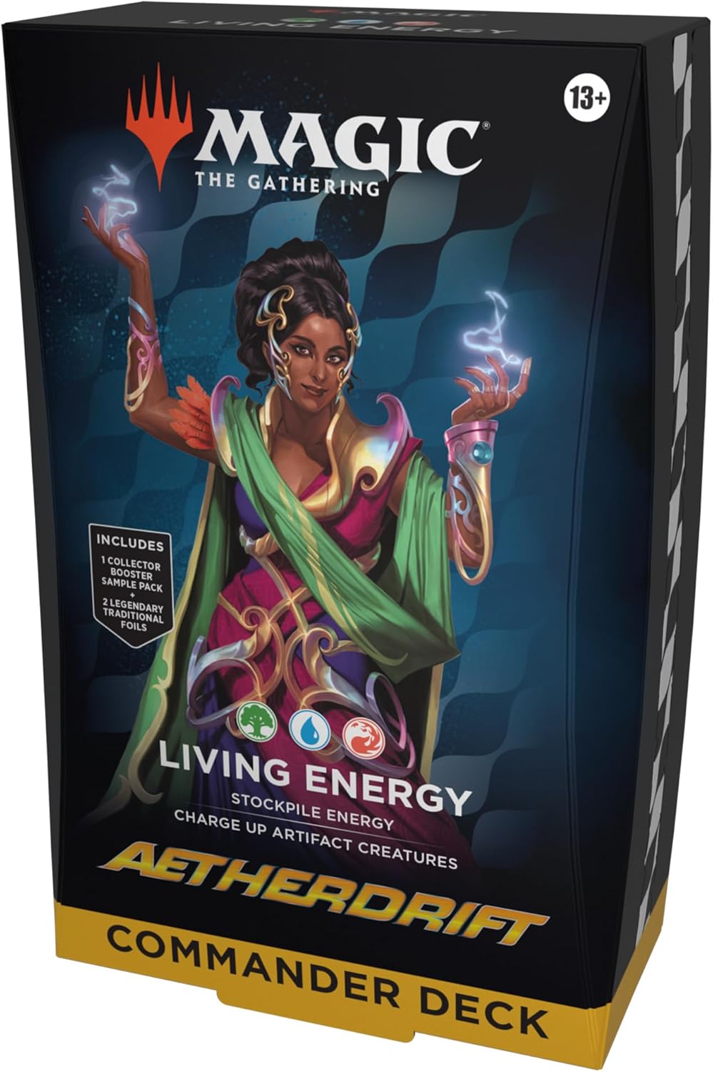 Magic The Gathering Aetherdrift Commander Deck - Living Energy