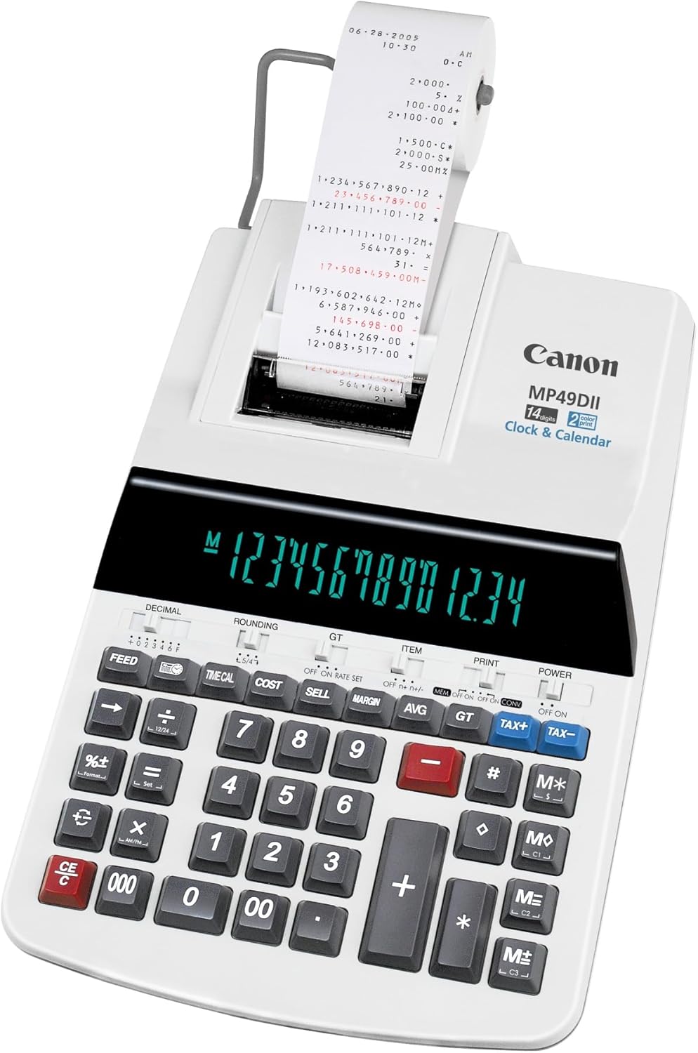 Efficient Printing: Canon MP49DII Calculator
