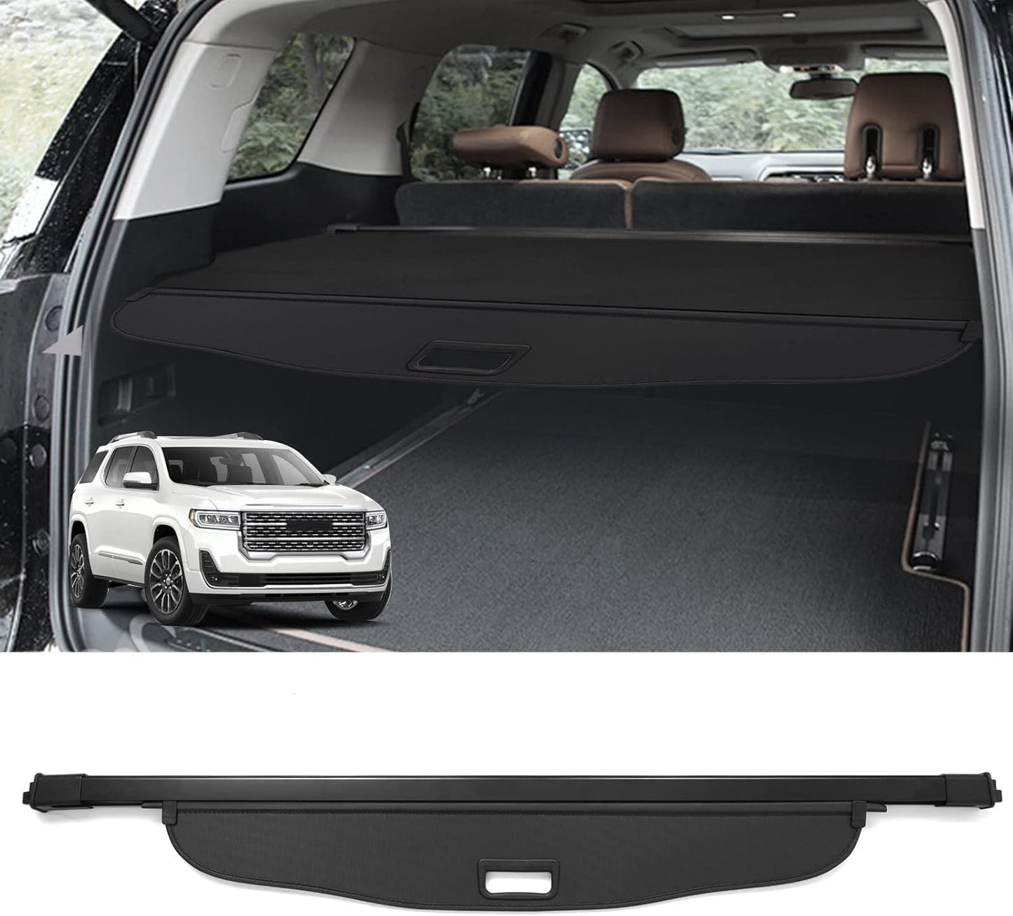 Powerty Cargo Cover for GMC Acadia 2017-2023 - Perfect Fit