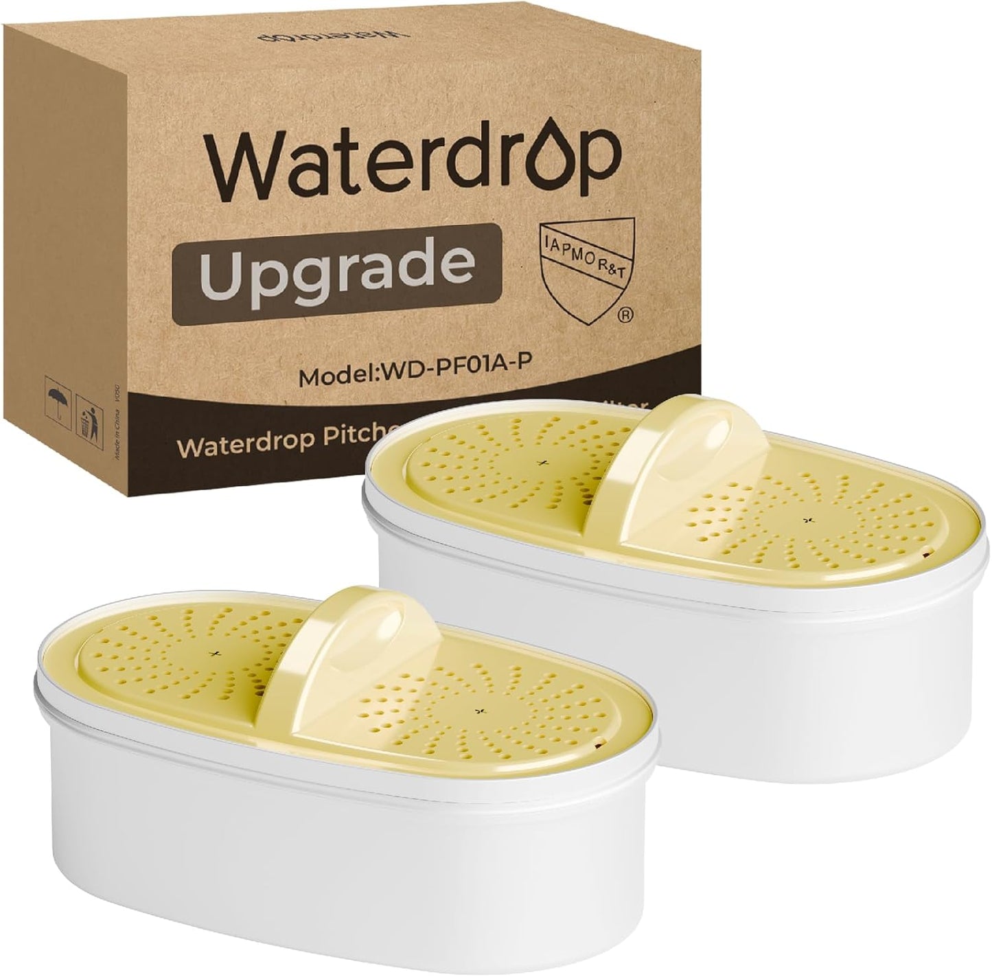 Waterdrop Replacement Filters for Pitchers and Dispensers - Pack of 2