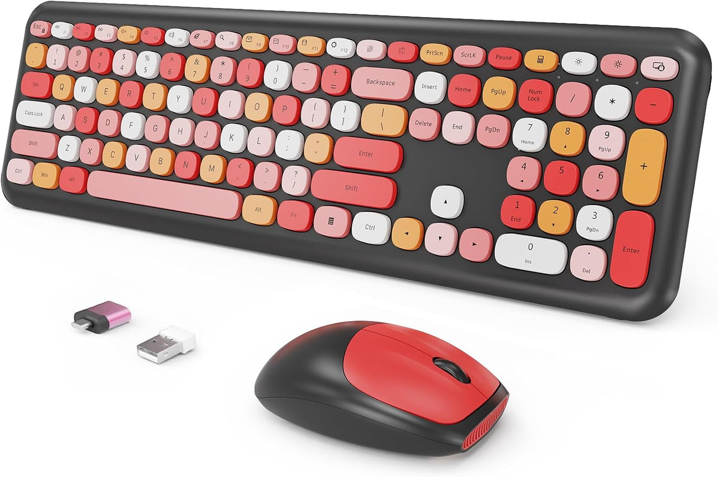 Wireless Keyboard and Mouse Combo for Home and Office Use