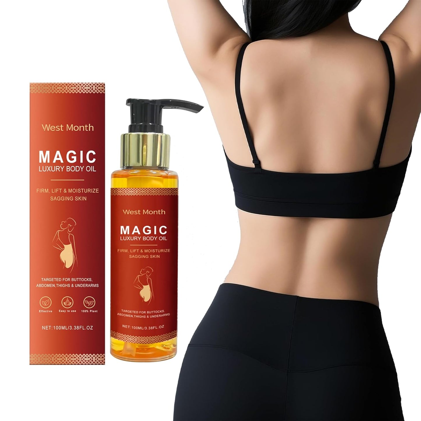 Magic Body Firming Oil for Hydrating and Firming Skin Use